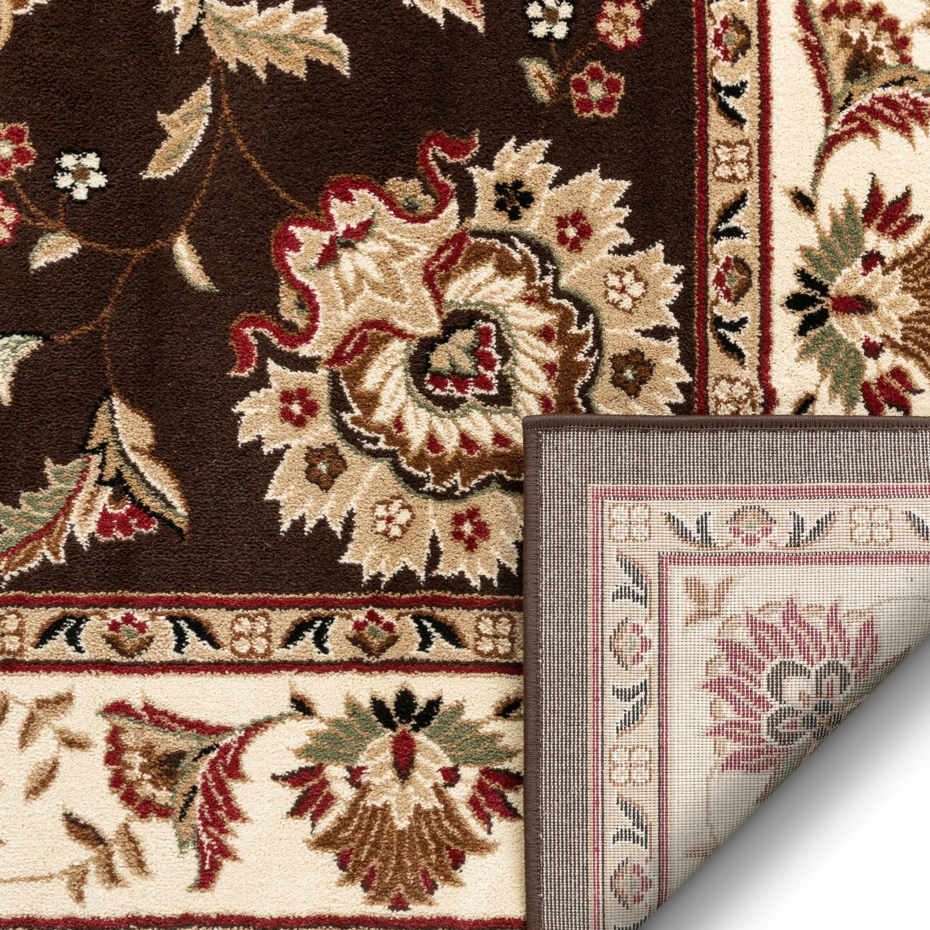 Abbasi Brown Traditional Rug、mySite、gigharbornorthrealestate