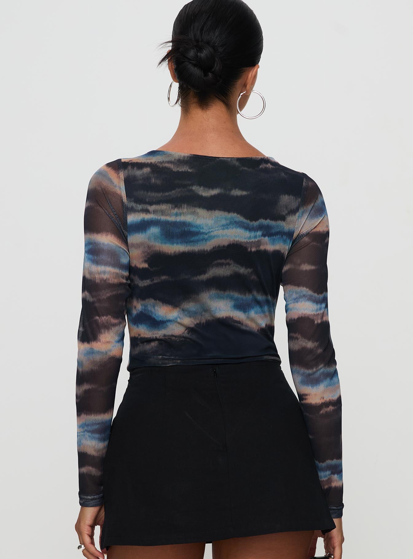 Agate Long Sleeve Bodysuit Multi、mySite、solidvoid