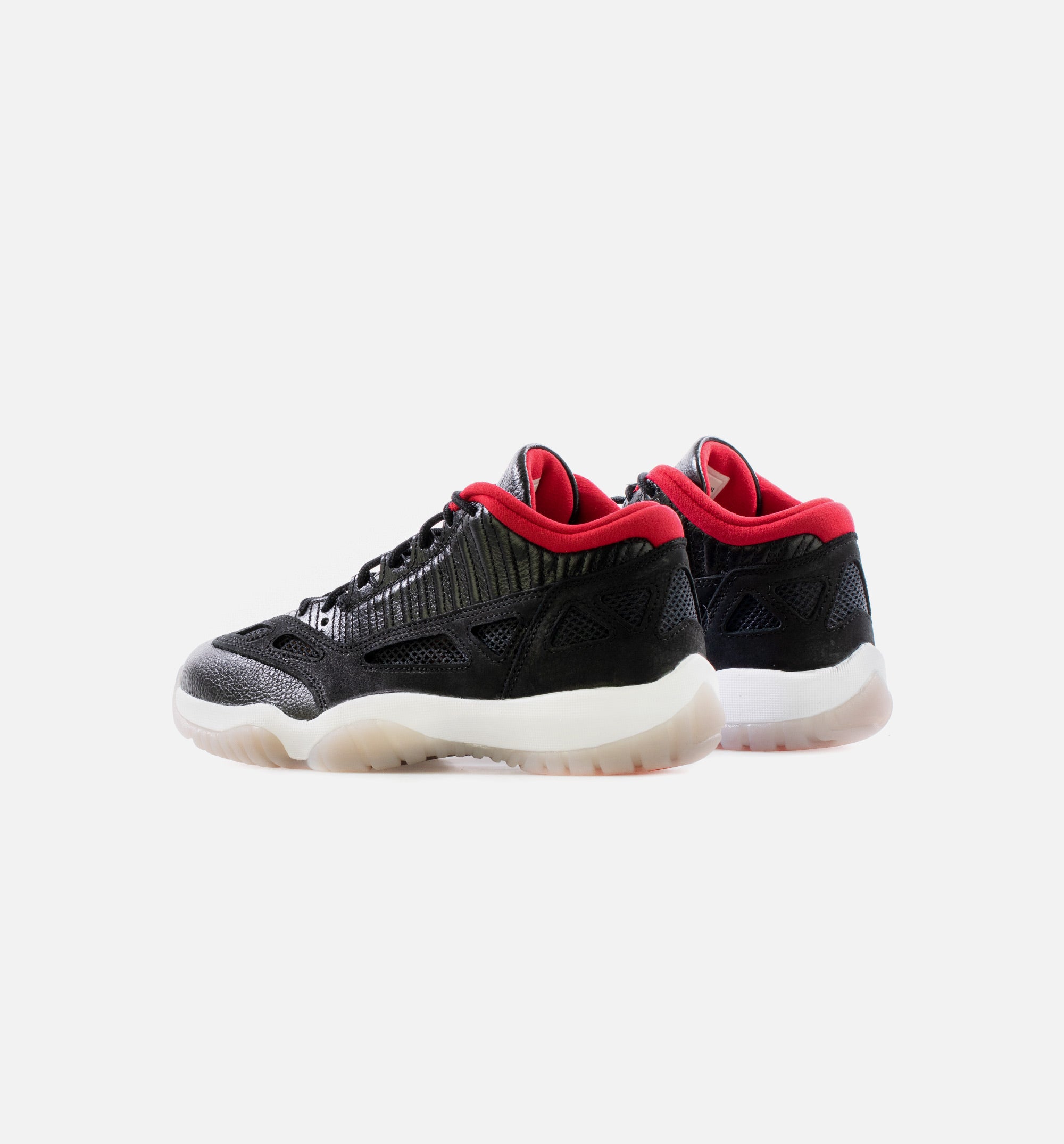 Air Jordan 11 Low IE Bred Mens Lifestyle Shoe - Black/White-/True Red Limit One Per Customer、mySite、dreamappss