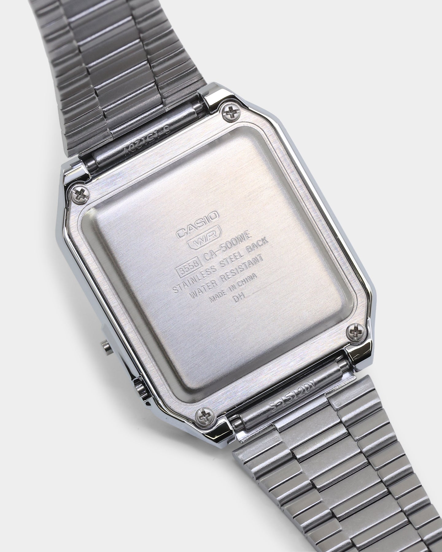 Casio CA500WE-1A Watch Silver/Black、mySite、zt4zffjzw