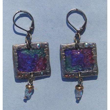 Nanette Orijinels Square Earrings、mySite、topwebapps