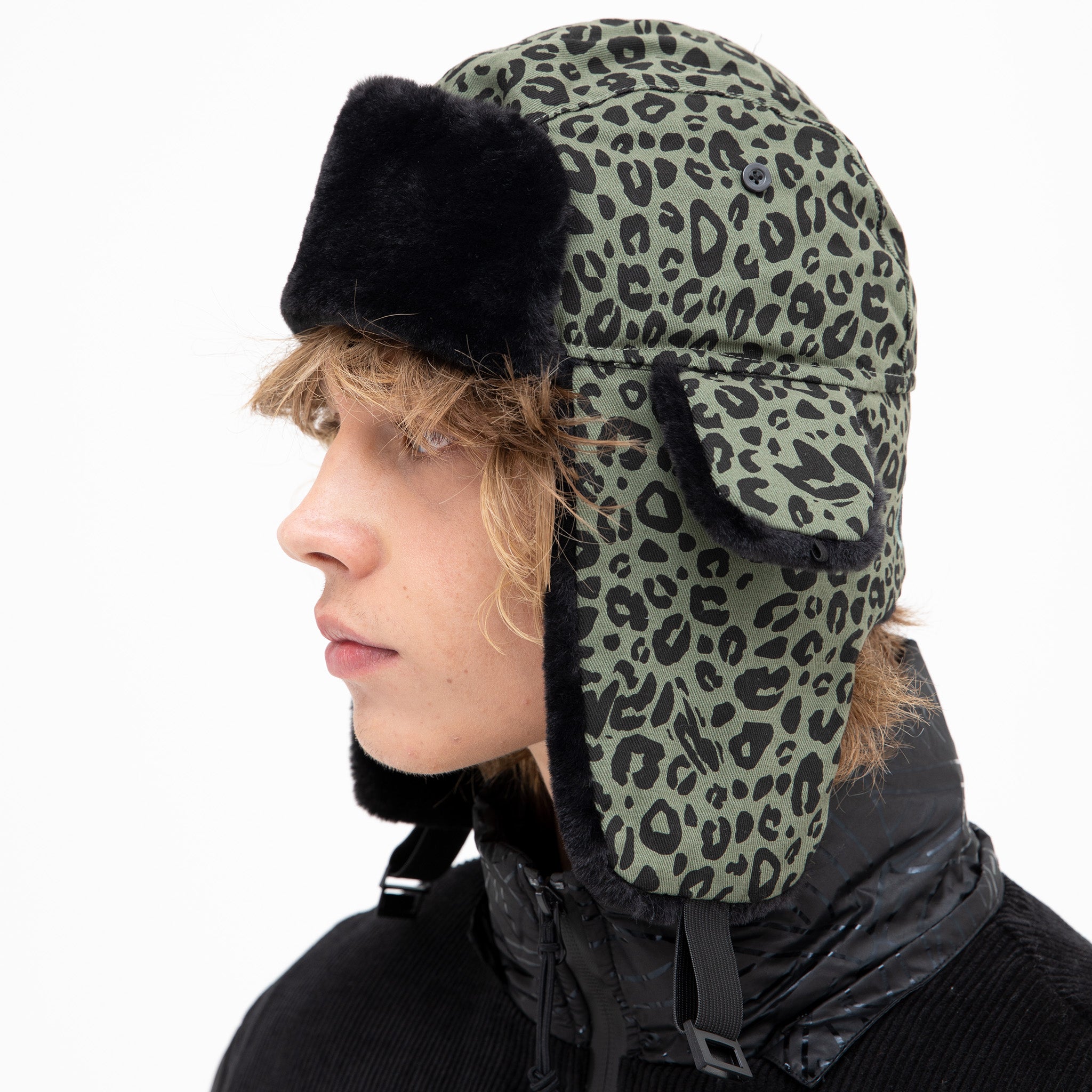  Spotted Aviator Hat (Olive)、mySite、merchandisen