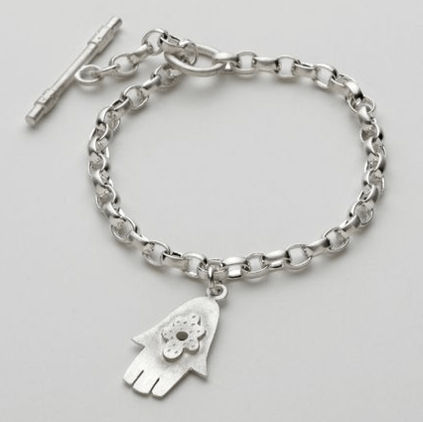 Hamsa Charm Bracelet by Emily Rosenfeld、mySite、topwebapps