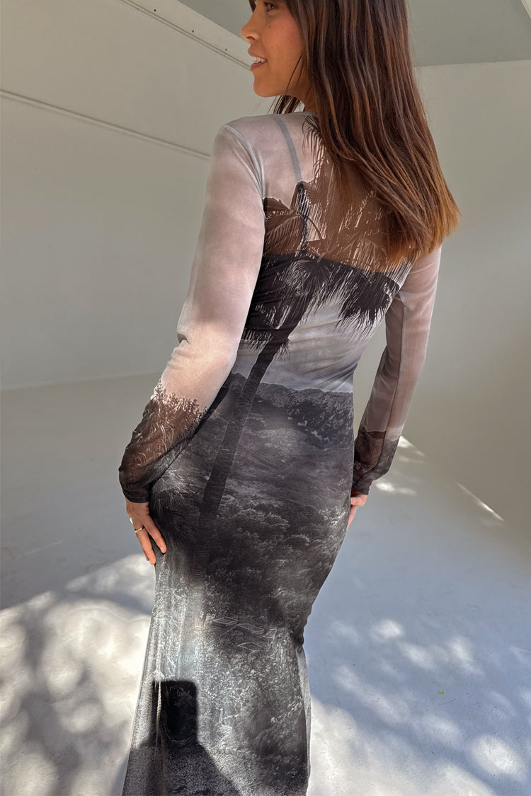 Mallorca Mesh Dress Petite、mySite、solidvoid