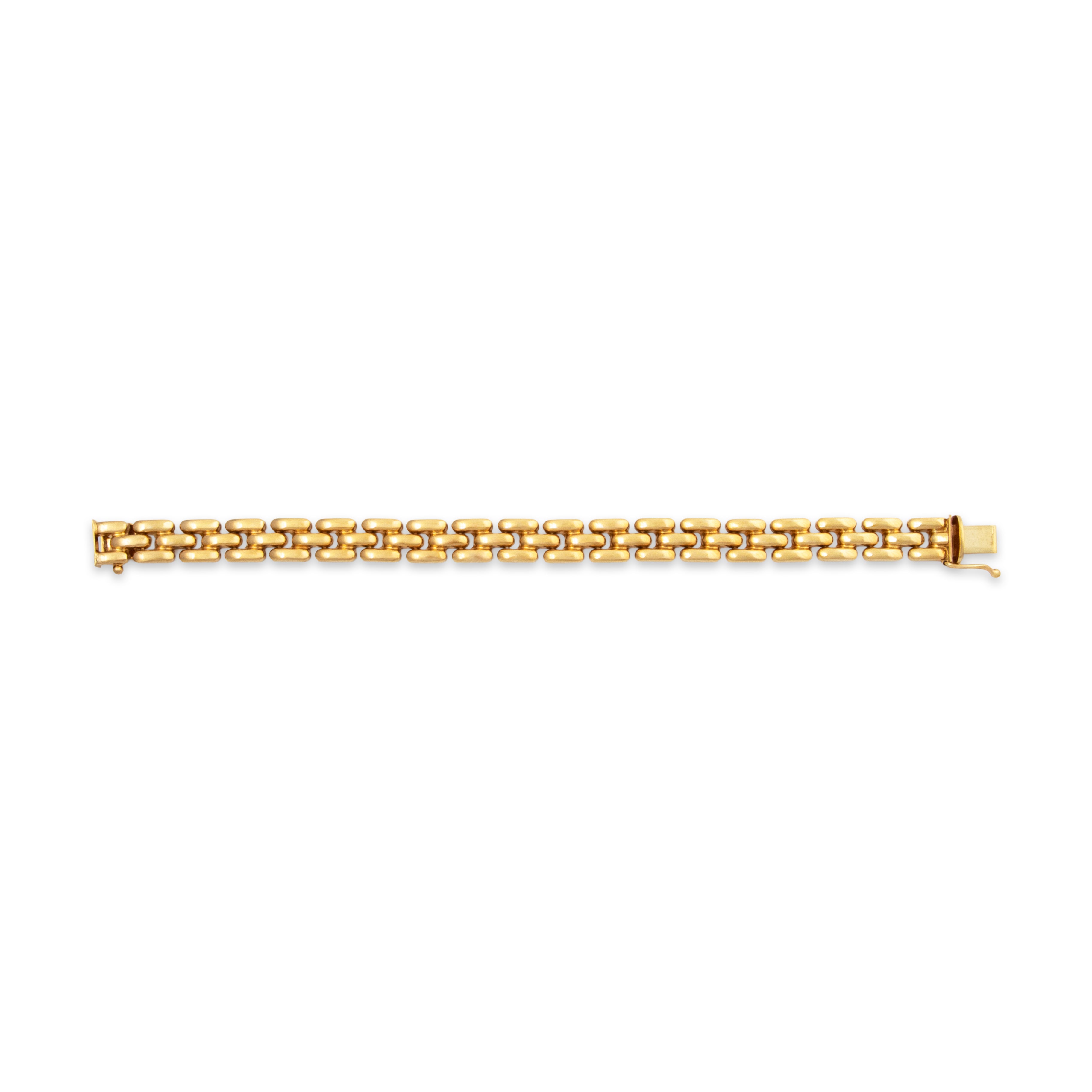 Vintage Italian 14k Yellow Gold Link Bracelet 7.25、mySite、hinf8tx79