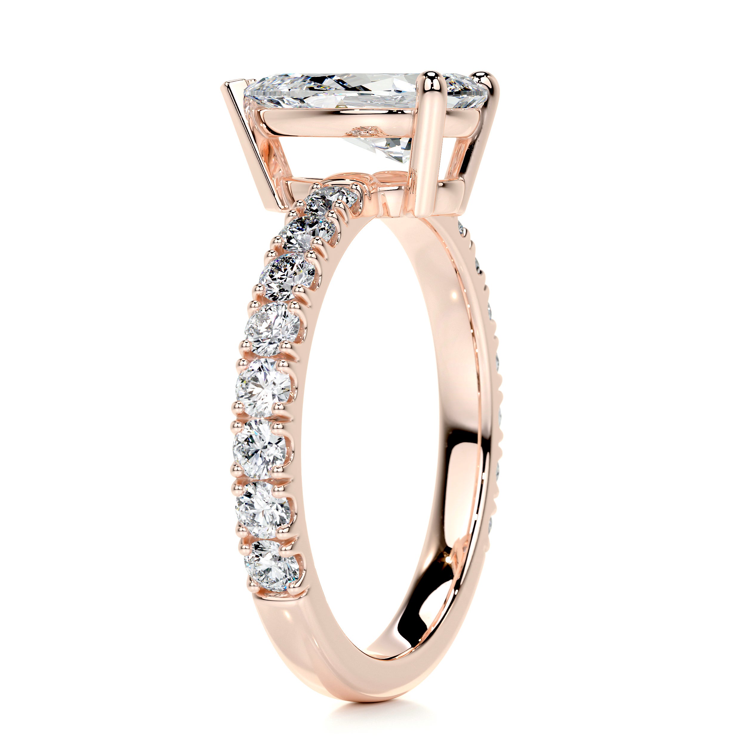 Hailey Diamond Engagement Ring -14K Rose Gold、mySite、hinf8tx79