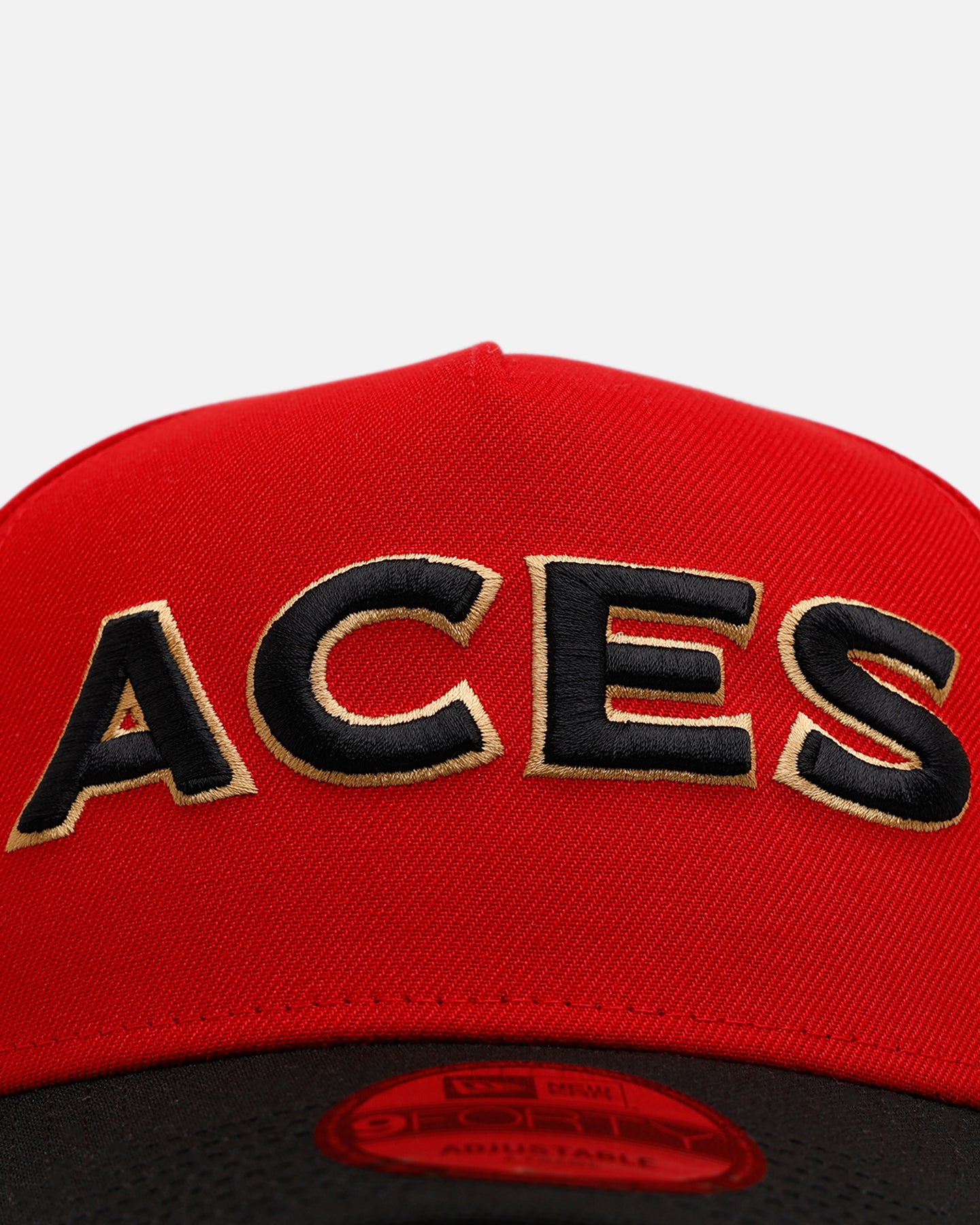 New Era Las Vegas Aces 'Aces' 9FORTY A-Frame Snapback Red/Black、mySite、zt4zffjzw