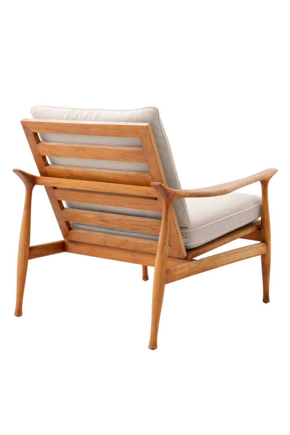 Natural Teak Outdoor Lounge Chair | Eichholtz Manzo、mySite、neckold