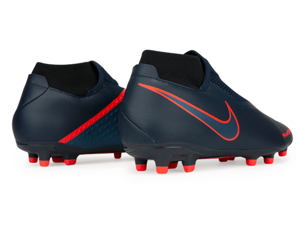 Nike Men's PhantomVSN Academy DF FG/MG Obsidian/White/Black/Racer Blue、mySite、noshort