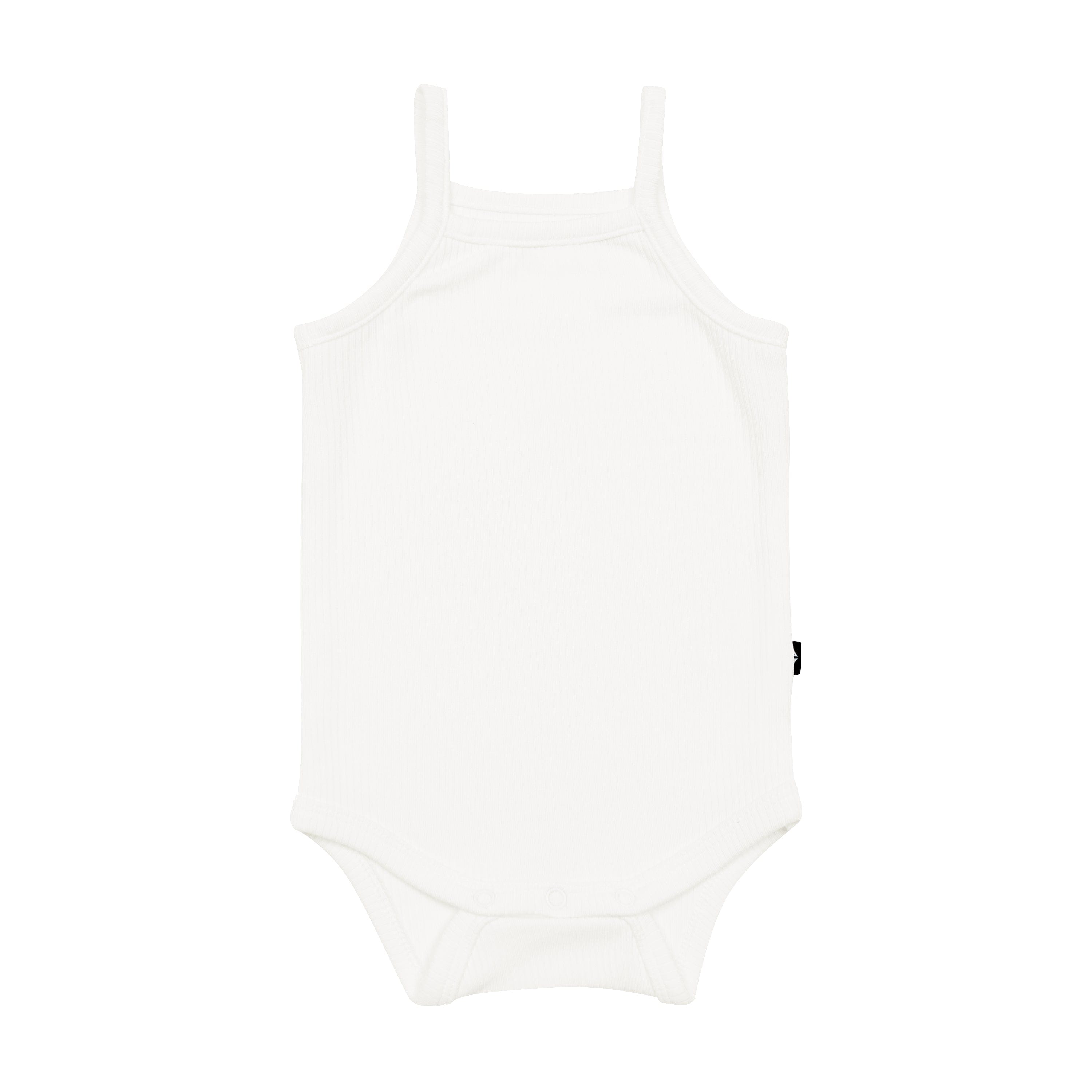  Ribbed Spaghetti Strap Bodysuit in Cloud、mySite、layawaytickets