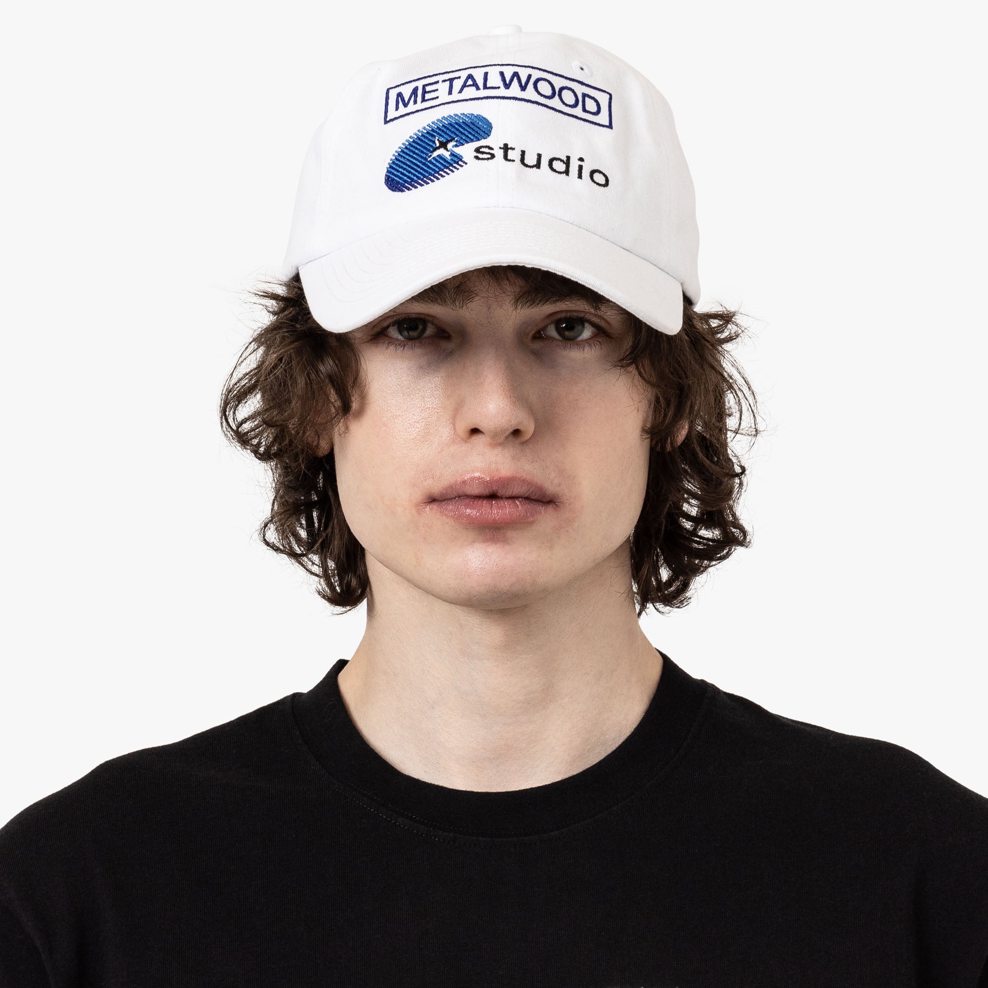  Metalwood Network Strapback Hat White、mySite、merchandisen