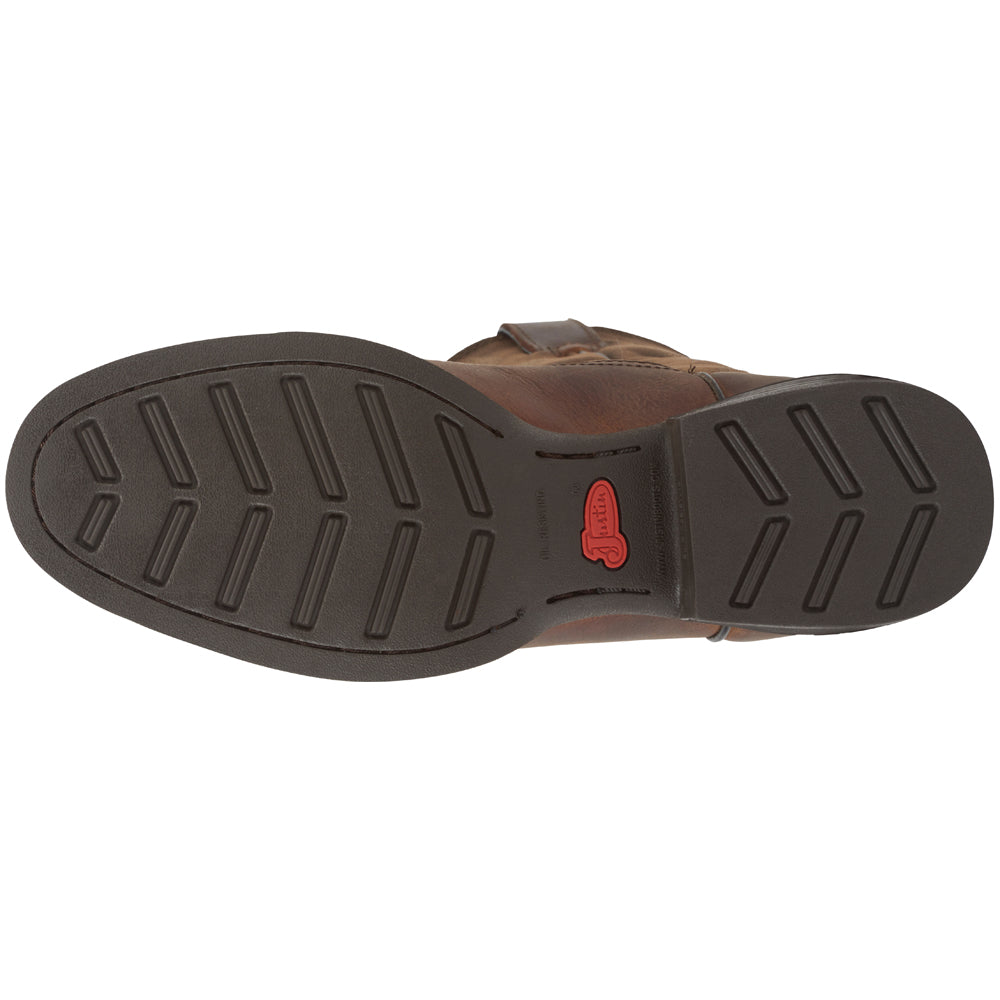 Buster III 11 Inch Embroidered Round Toe Pull On Cowboy Boots、mySite、gtrtttuynbv