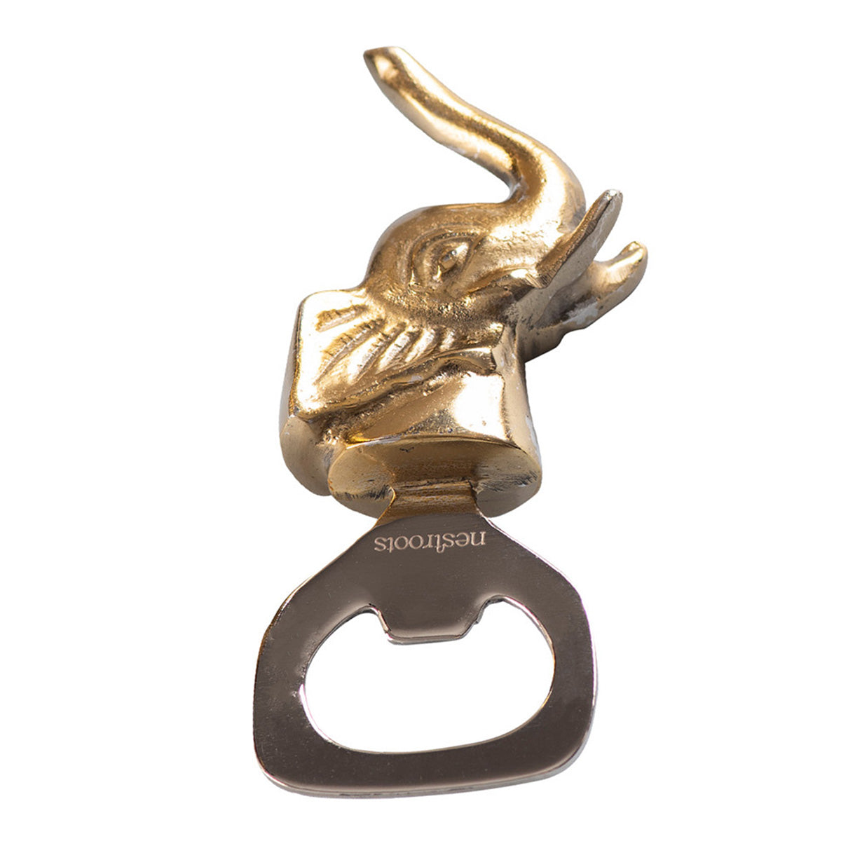 Stainless Steel Bottle Opener | Elephant Shape | Gold、mySite、camillekostekn