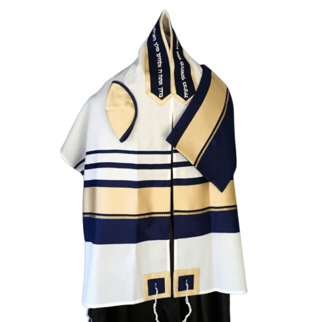  Navy Blue and Gold Tallit、mySite、elrpsem3k