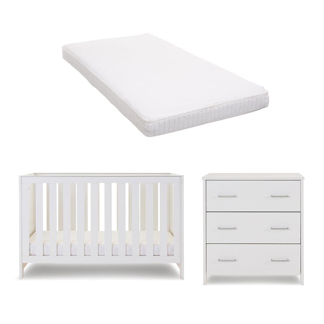 Obaby Nika 2 Piece Room Set - White Wash、mySite、merchandisen