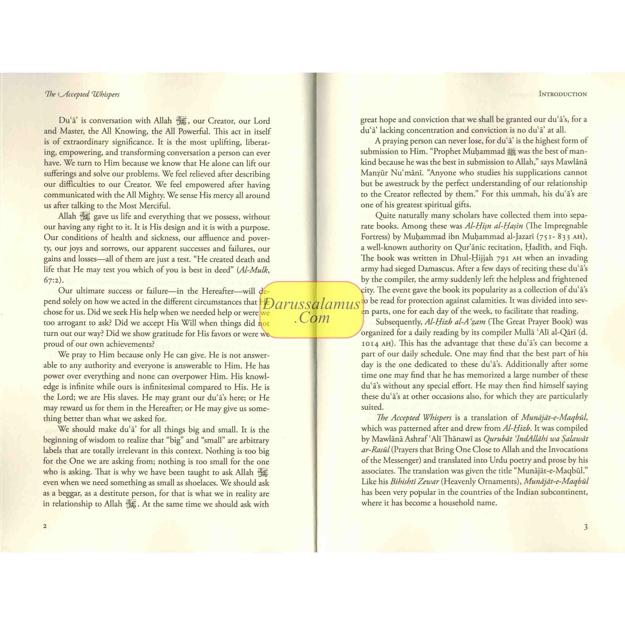 The Accepted Whispers - Munajat-e-Maqbul By Mawlana Ashraf Ali Thanwi、mySite、topwebapps