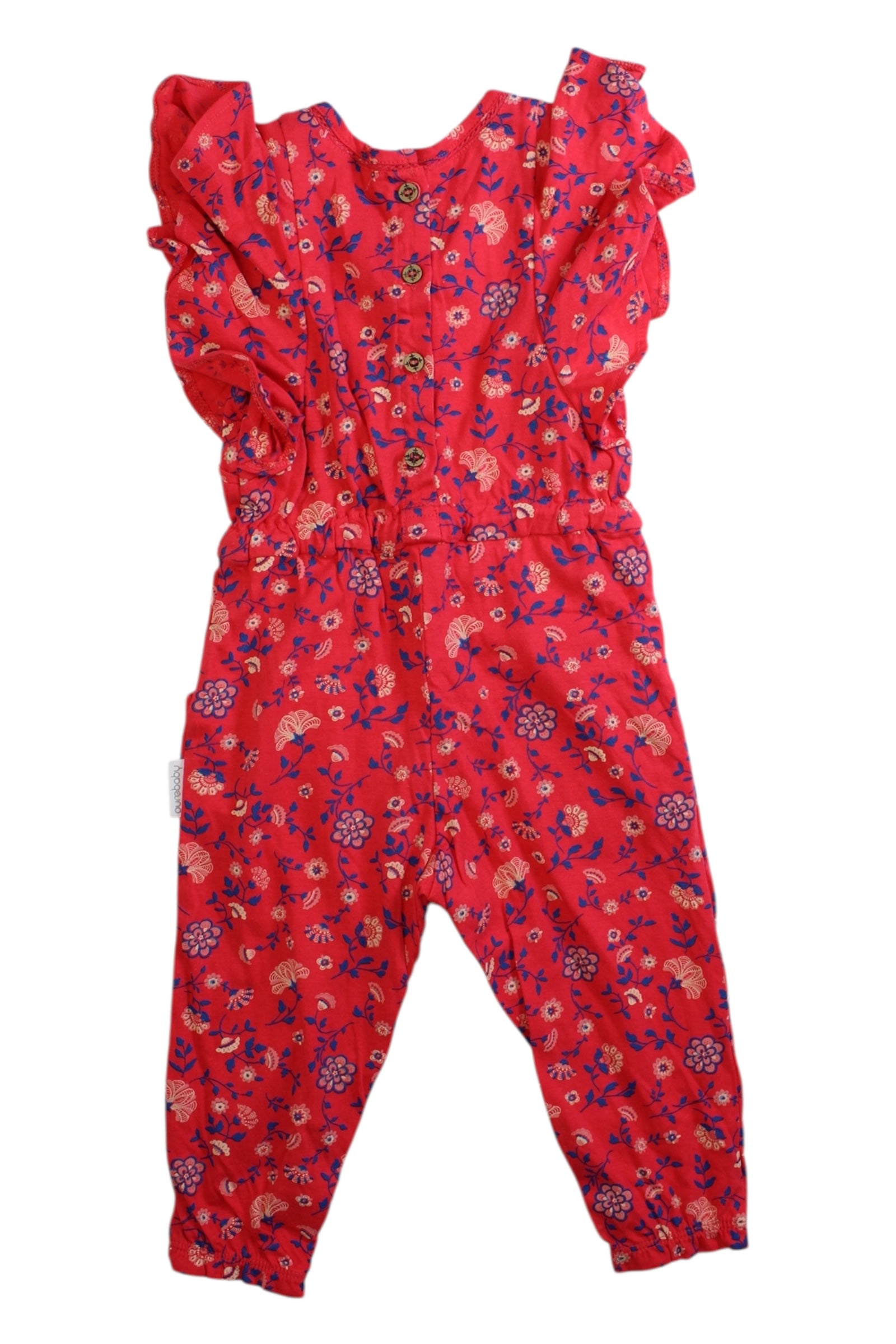 Purebaby Sleeveless Floral Romper 12-18M、mySite、g9winljtr