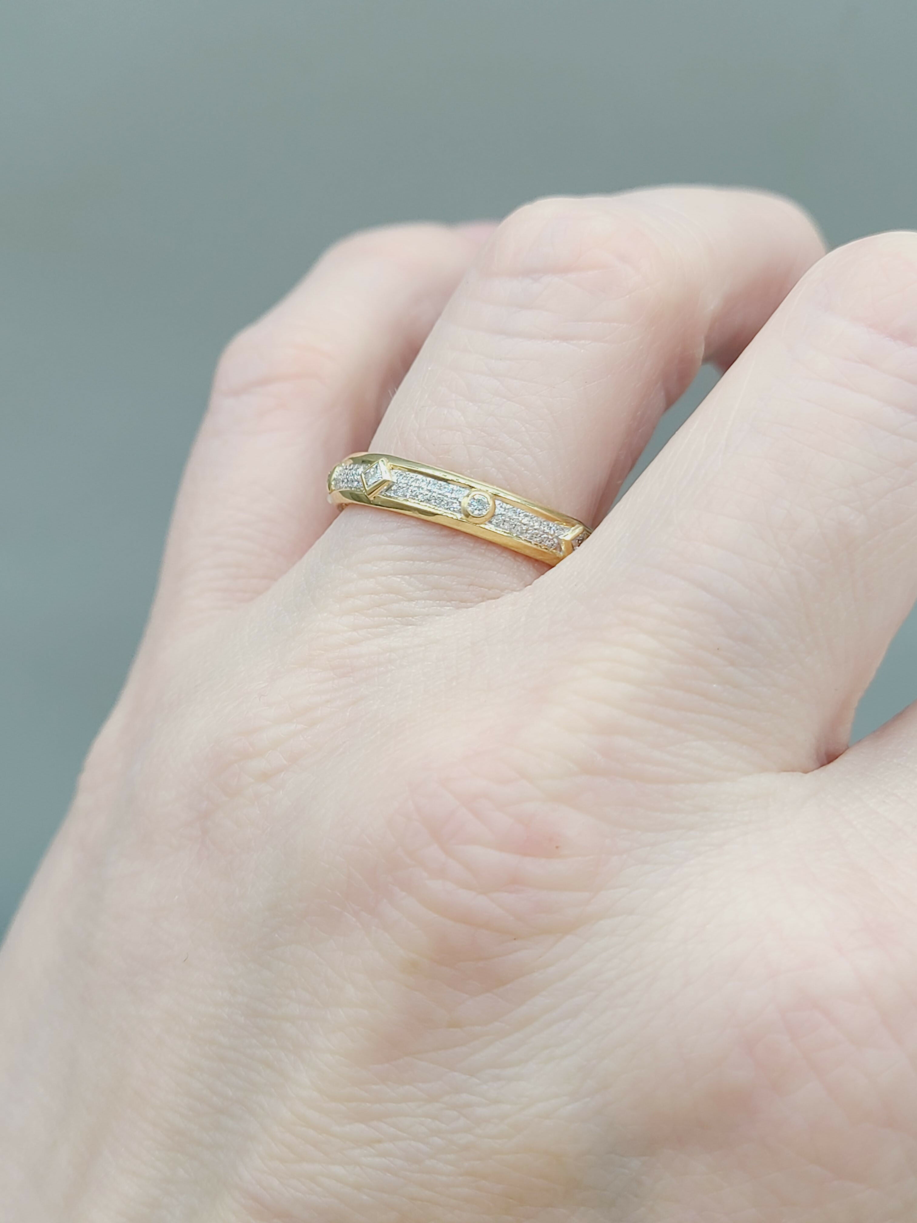 David Yurman Modern Renaissance Ring 18K Gold & Diamonds、mySite、hinf8tx79