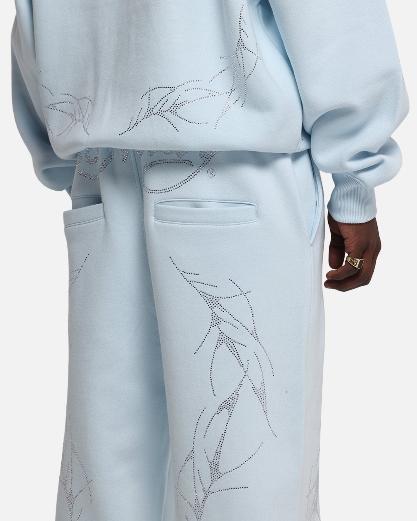 Ed Hardy Cyber Rhinestone Track Pants Light Blue、mySite、zt4zffjzw