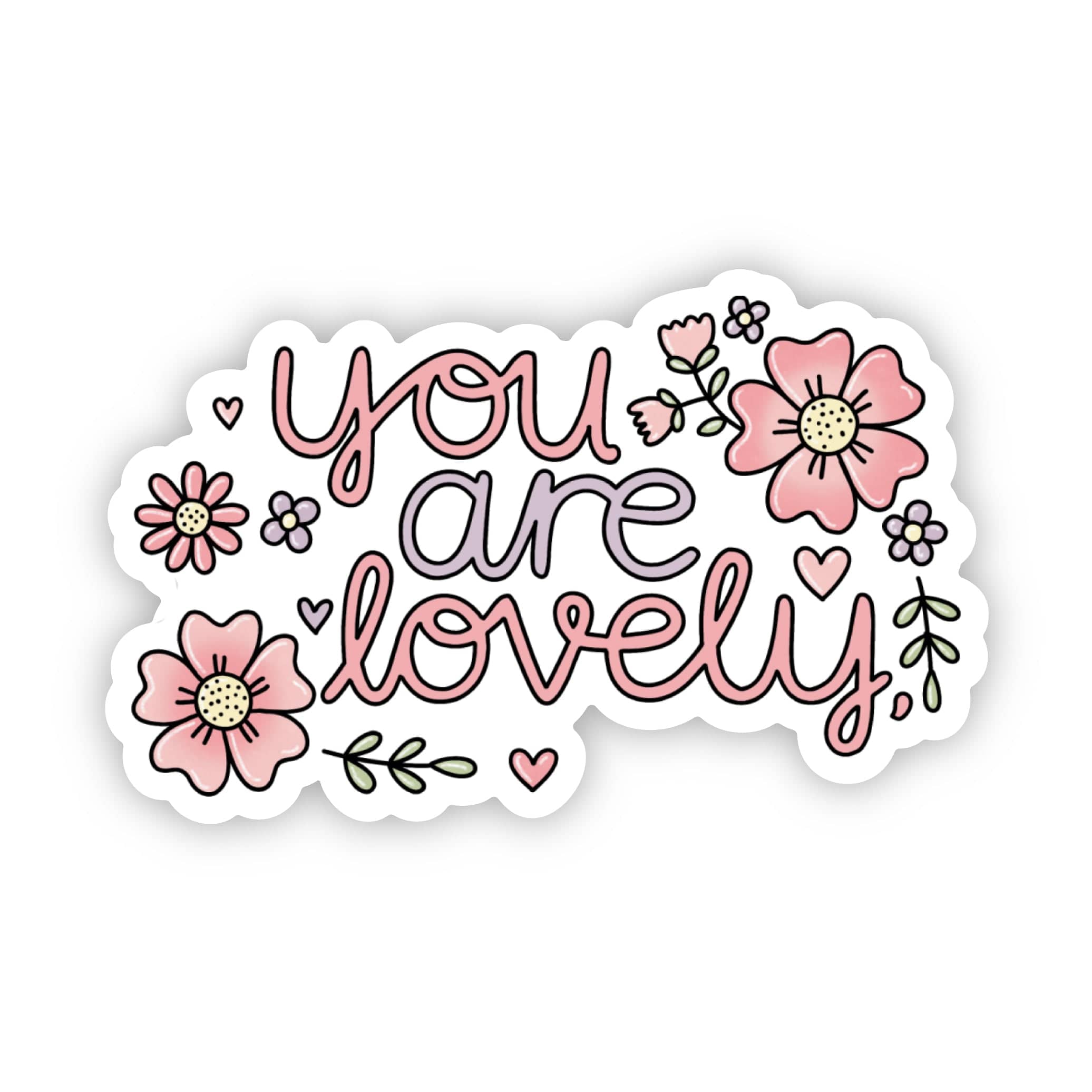  You are lovely floral sticker、mySite、elrpsem3k