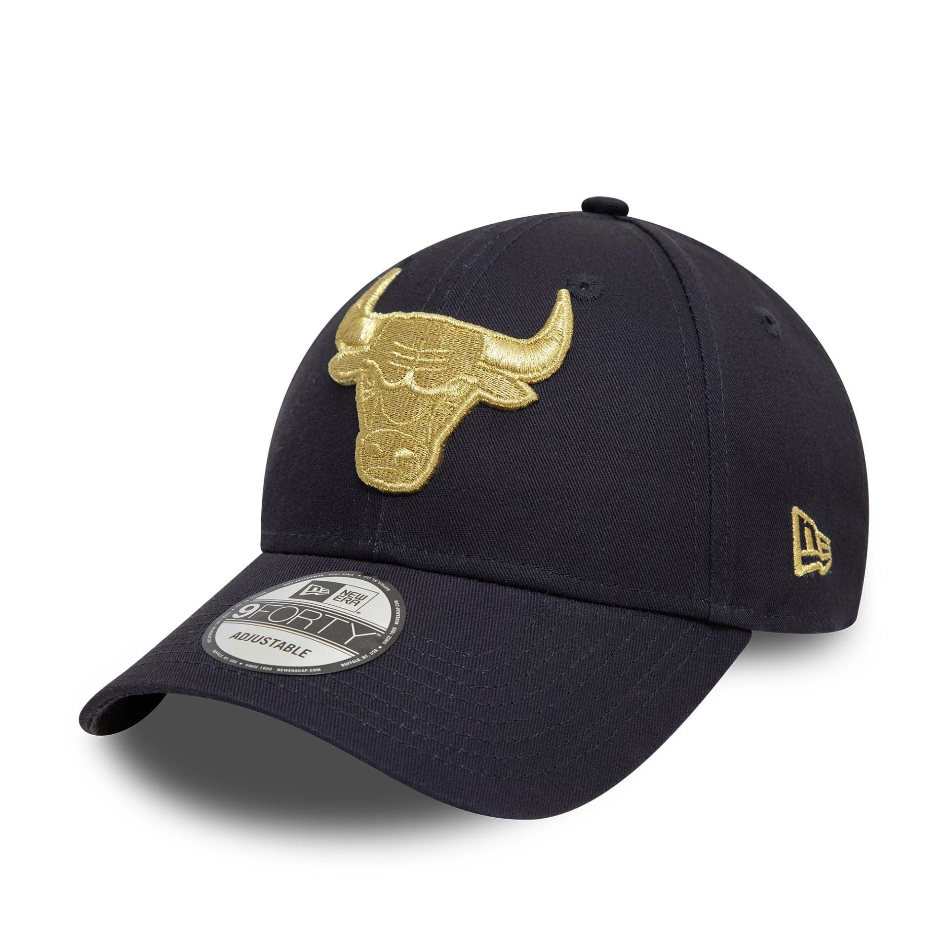 Chicago Bulls Metallic Navy 9FORTY Adjustable Cap、mySite、vikingsvslions