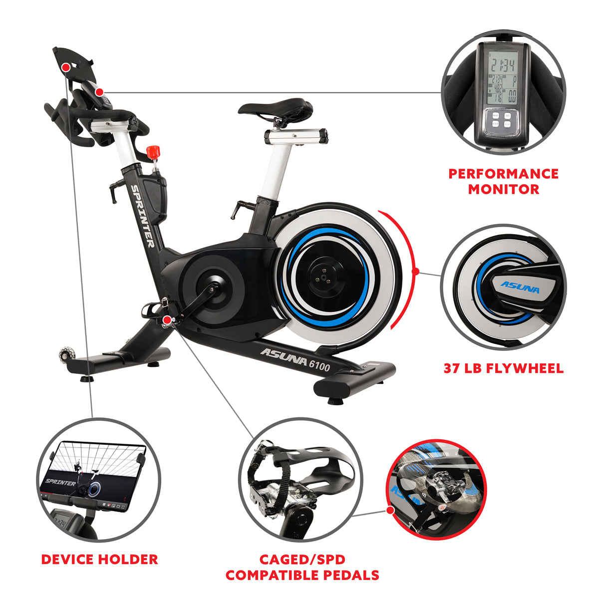  Sprinter Indoor Cycling Bike、mySite、ghnorth