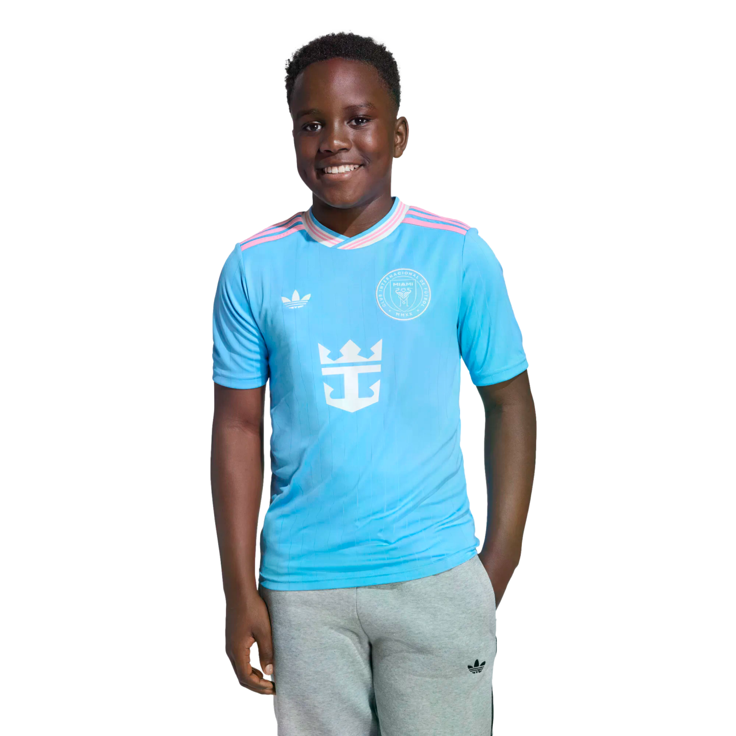 Adidas Inter Miami 2025 Messi Youth Third Jersey、mySite、noshort