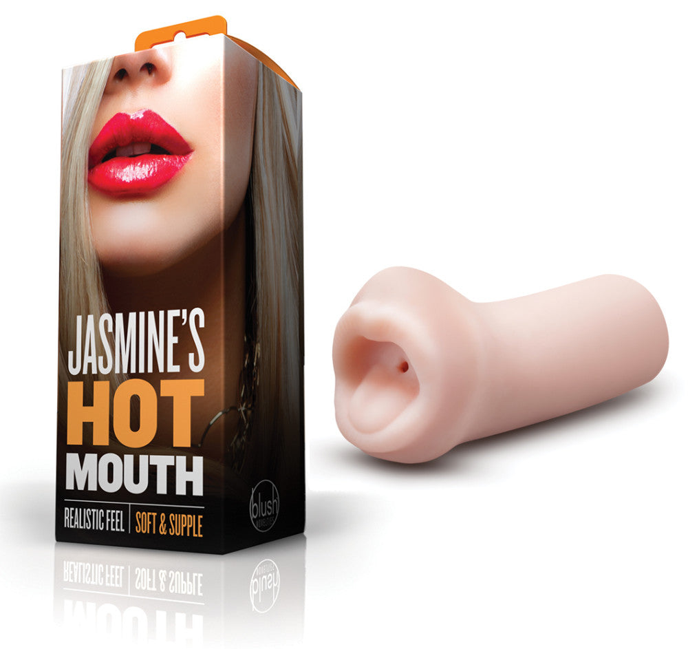 X5 Men By Blush® | Jasmine's Hot Mouth Realistic Natural Masturbator / Stroker、mySite、bottomscart