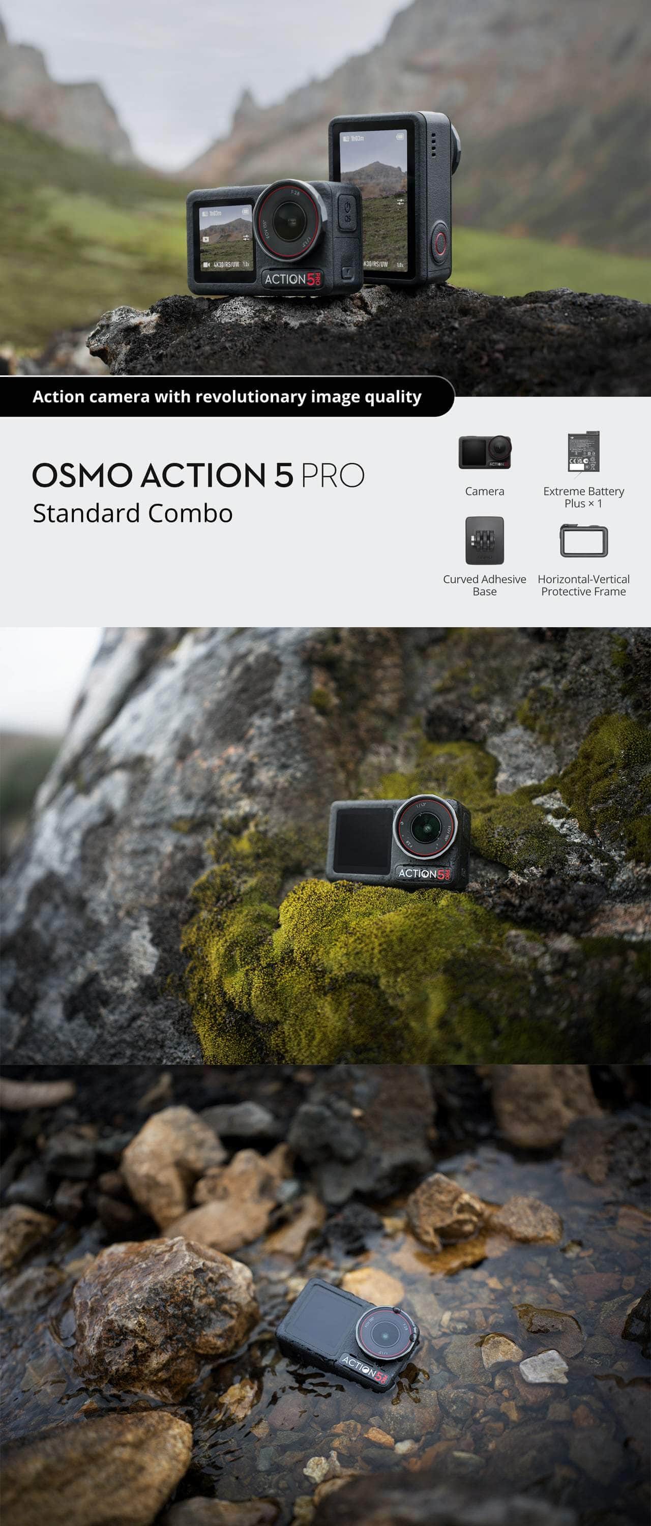 Osmo Action 5 Pro Standard Combo