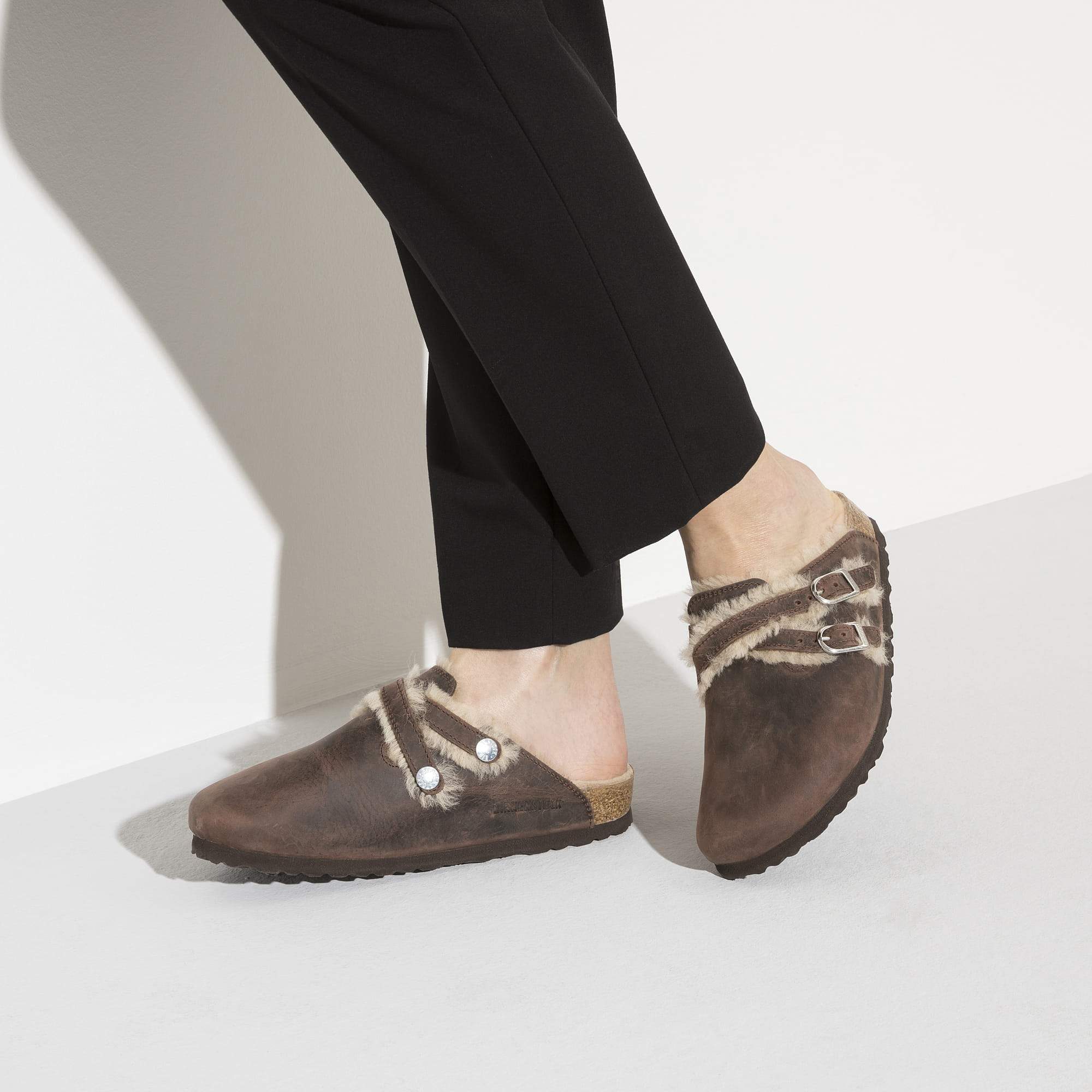 Blair Shearling Oiled Leather、mySite、gtrtttuynbv