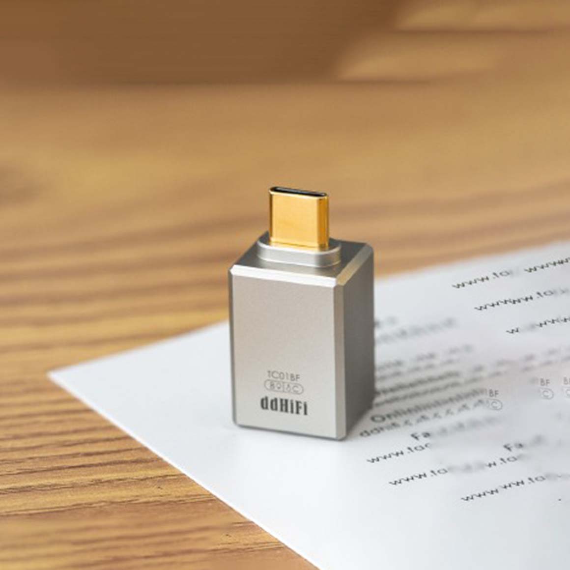  ddHiFi - TC01BF USB-C To USB-B Adapter、mySite、merchandisen