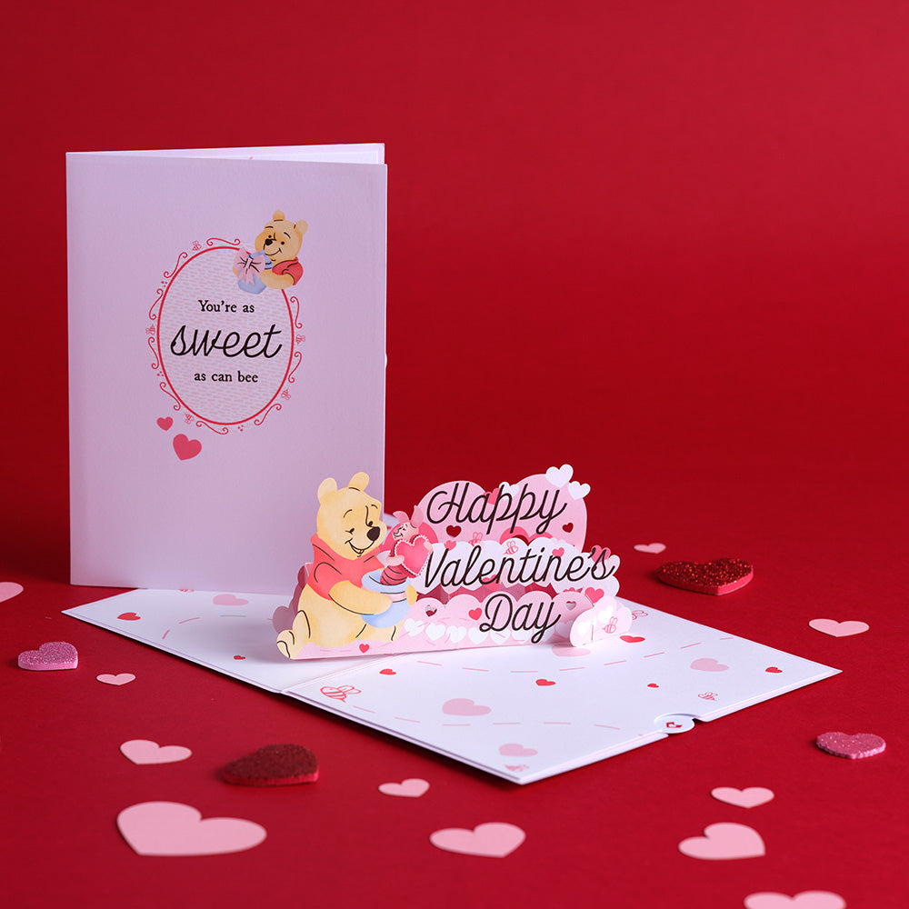 Disney's Winnie The Pooh Sweet as Can Bee Pop-Up Card、mySite、solidvoid