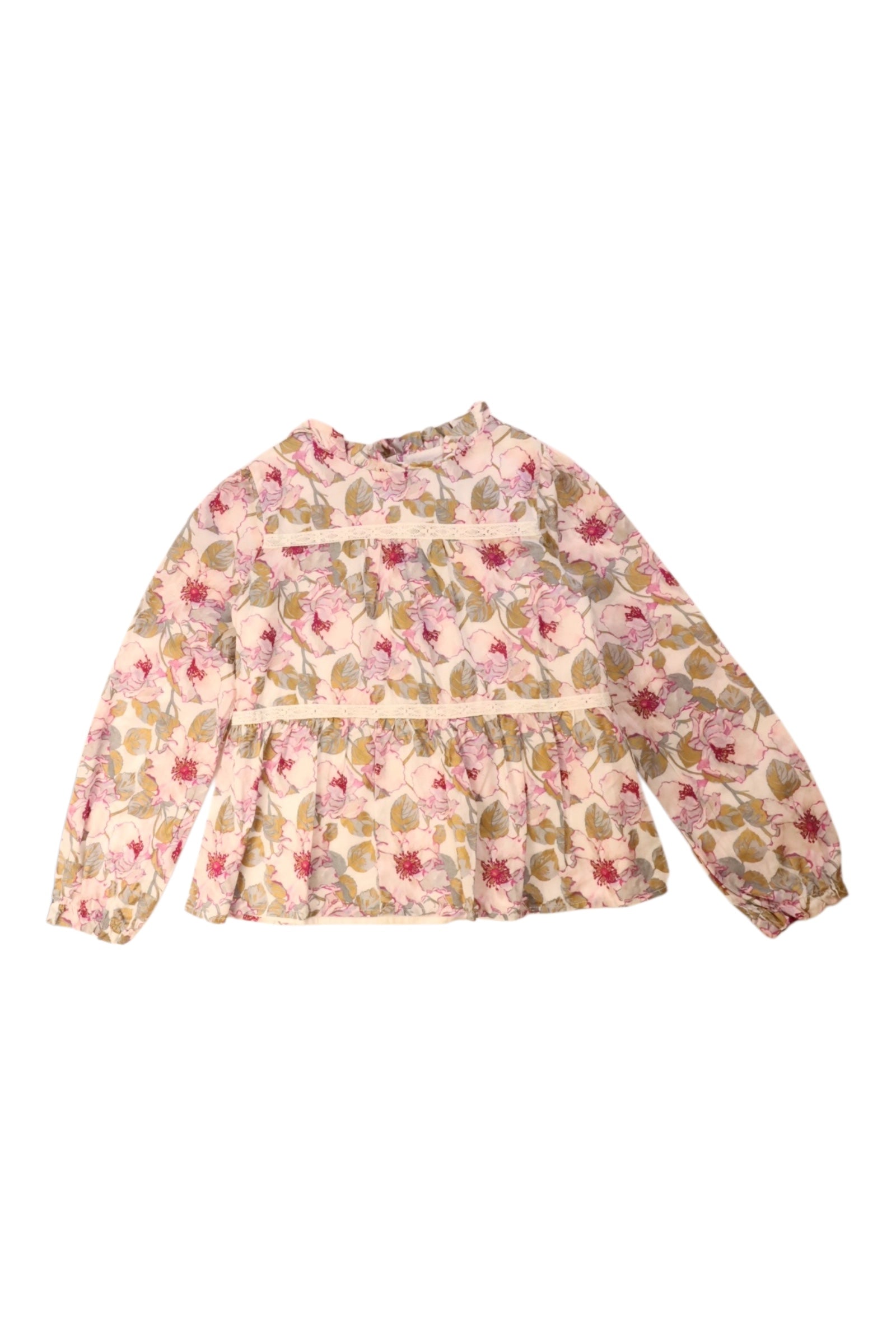 Janie & Jack Floral Blouse 6T、mySite、g9winljtr