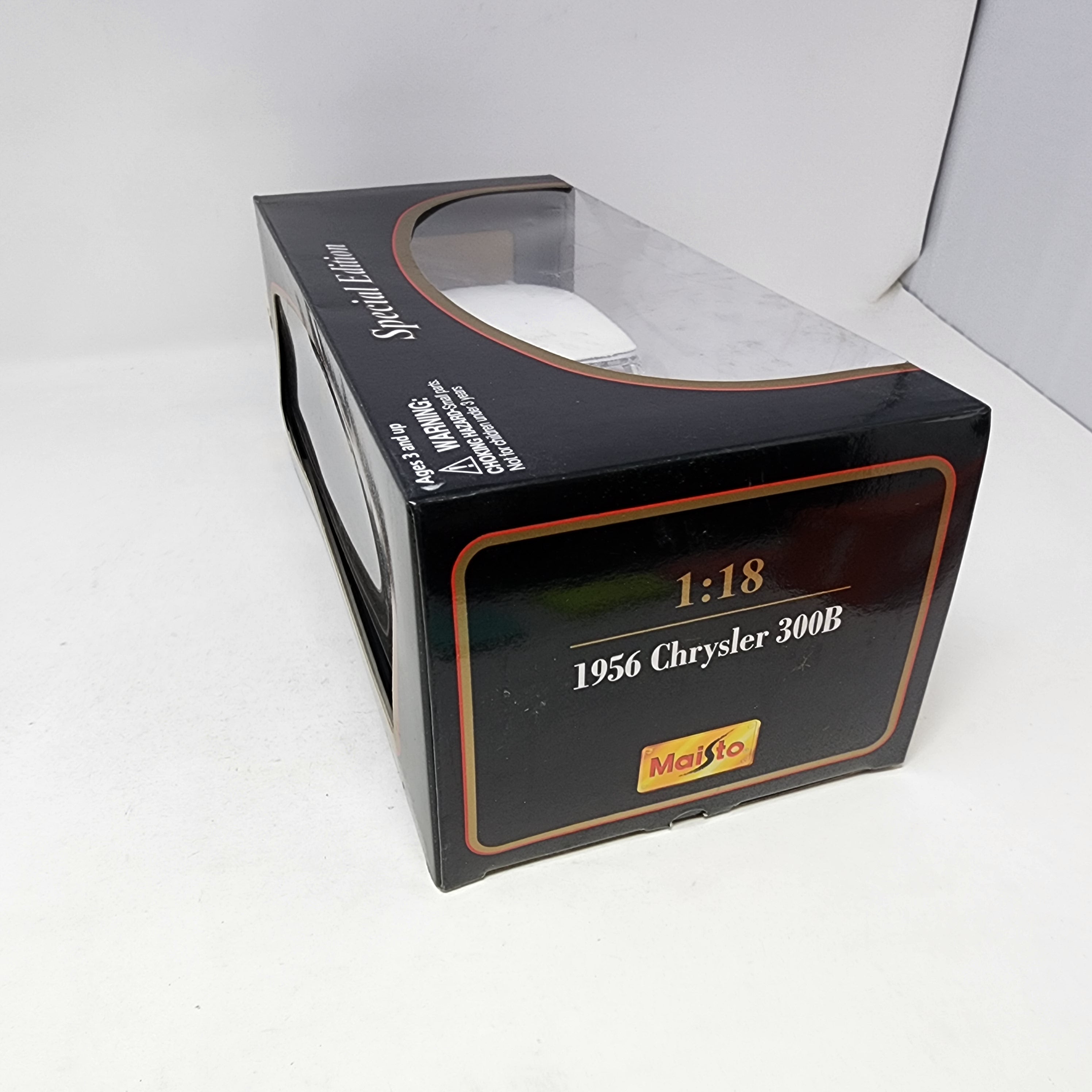 1956 Chrysler 300B * White * Maisto Premiere Edition 1/18 Scale、mySite、hgirdovlk