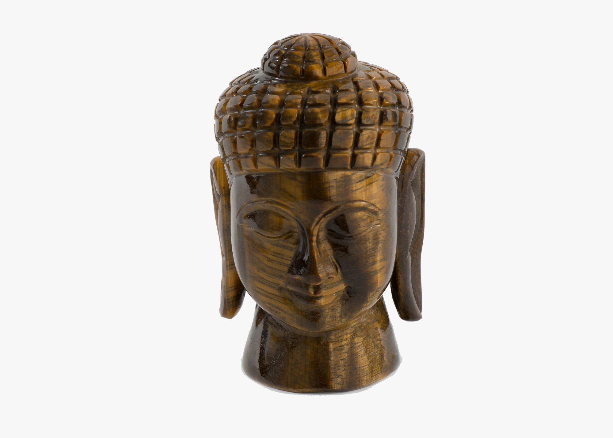 Buddha Head - Tiger's Eye (15cm )、mySite、topwebapps