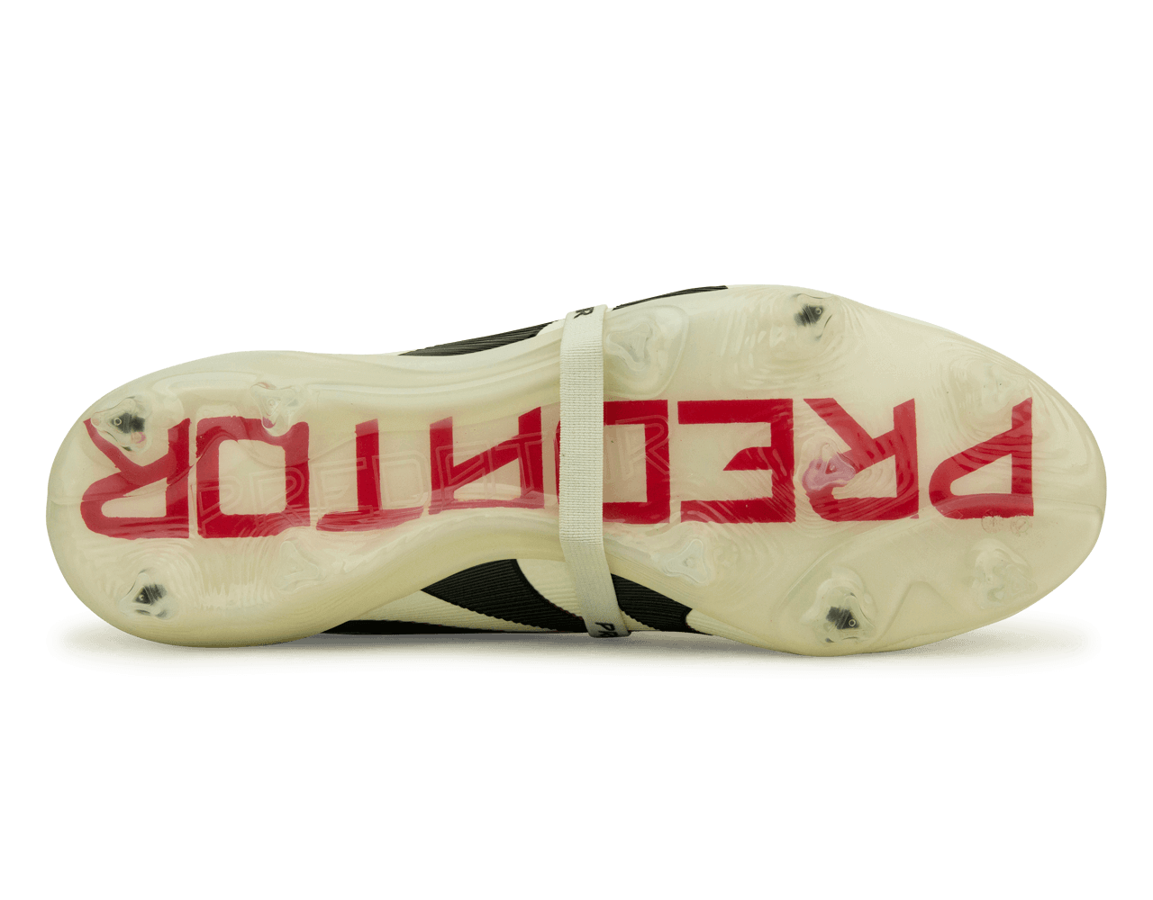 adidas Men's Predator Elite Foldover Tongue FG Off White/Core Black、mySite、noshort