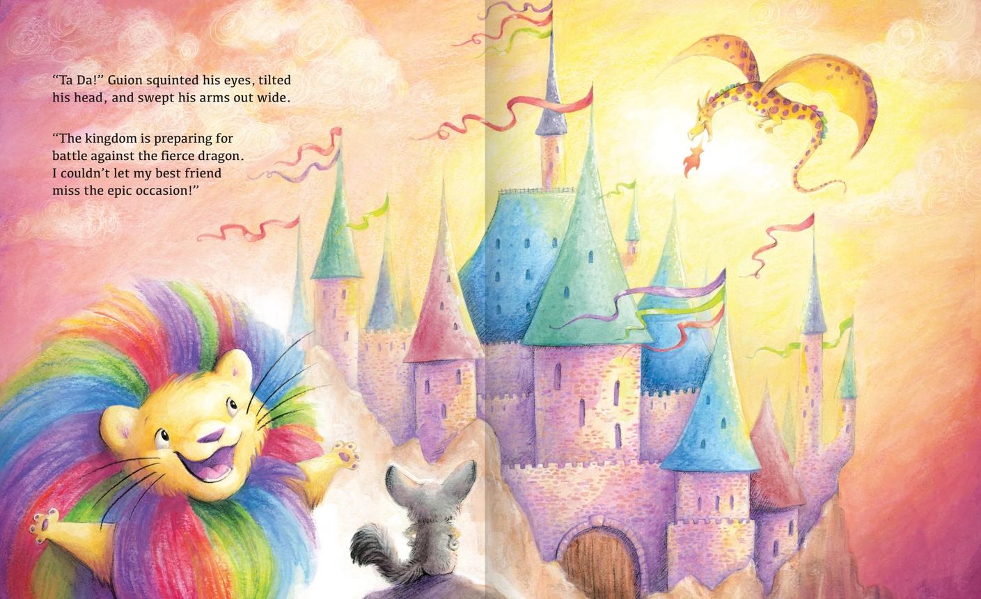 Guion the Lion Hardcover Story Book、mySite、g9winljtr