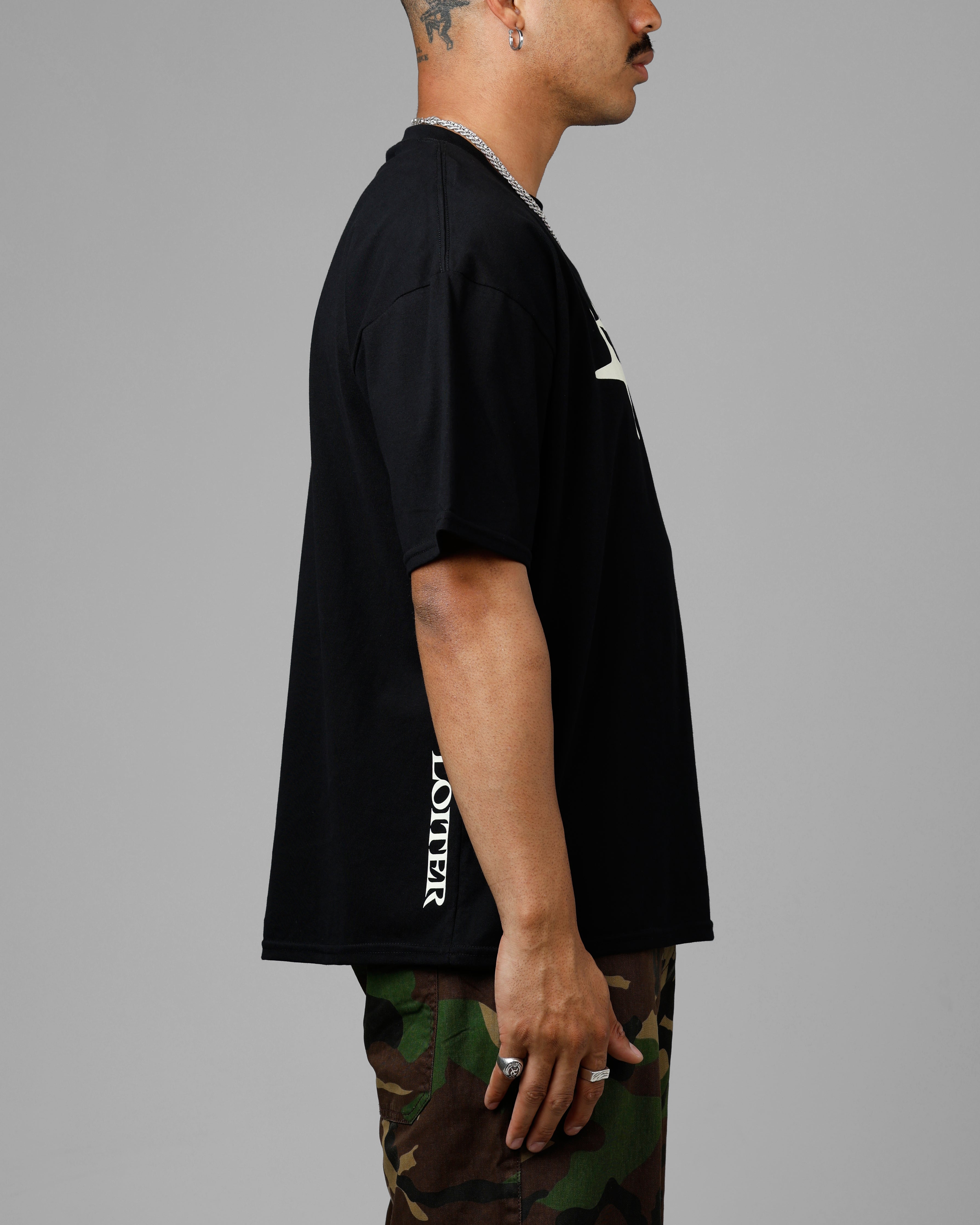 Loiter Hybrid T-Shirt Black、mySite、zt4zffjzw