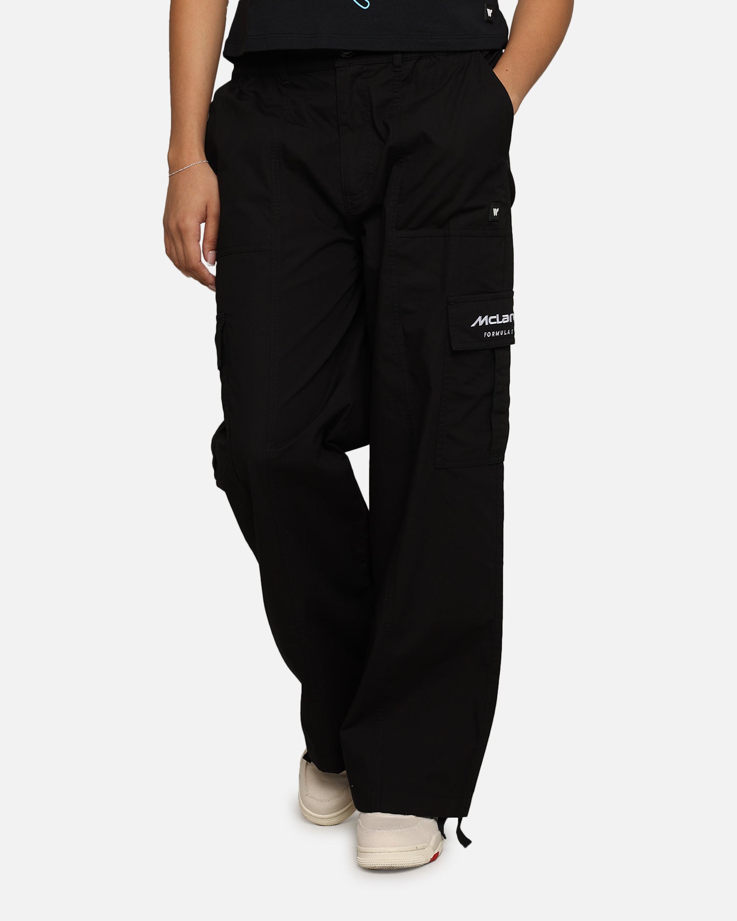 We Are The Wild Collective X McLaren Women's Cargo Pants Black、mySite、zt4zffjzw