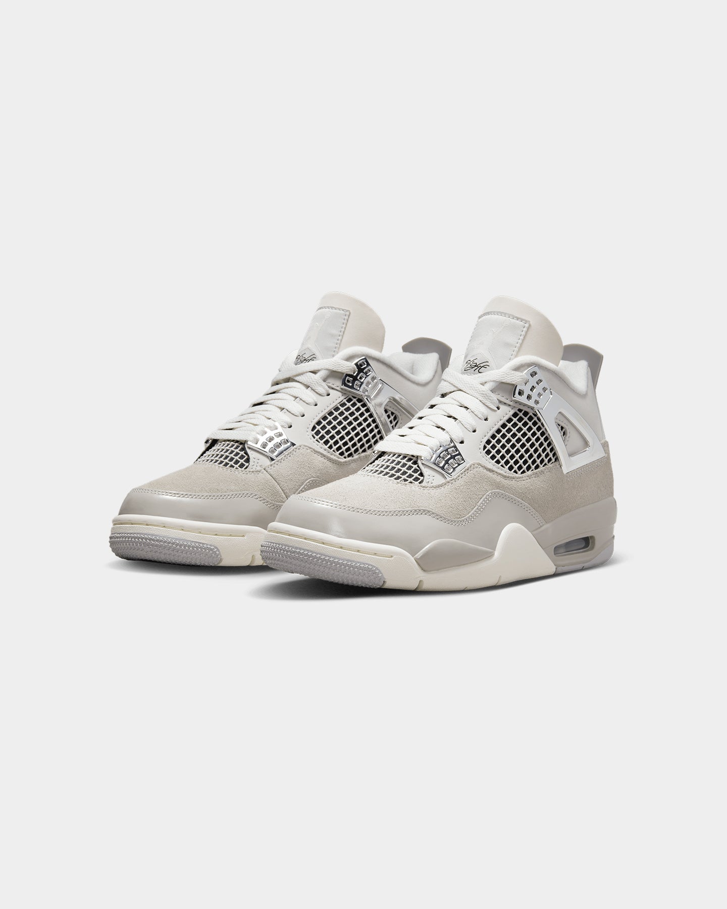 Jordan Women's Air Jordan 4 Retro Frozen Moments Light Iron Ore/Sail、mySite、zt4zffjzw