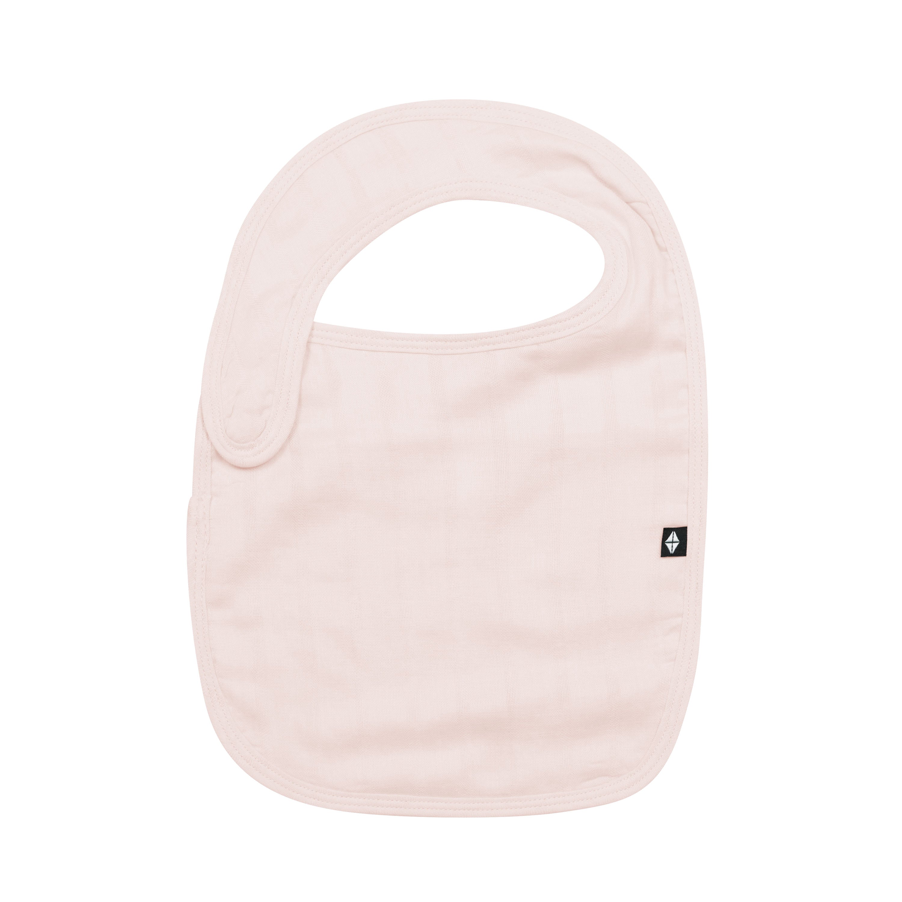  Bamboo Muslin Bib in Blush、mySite、layawaytickets
