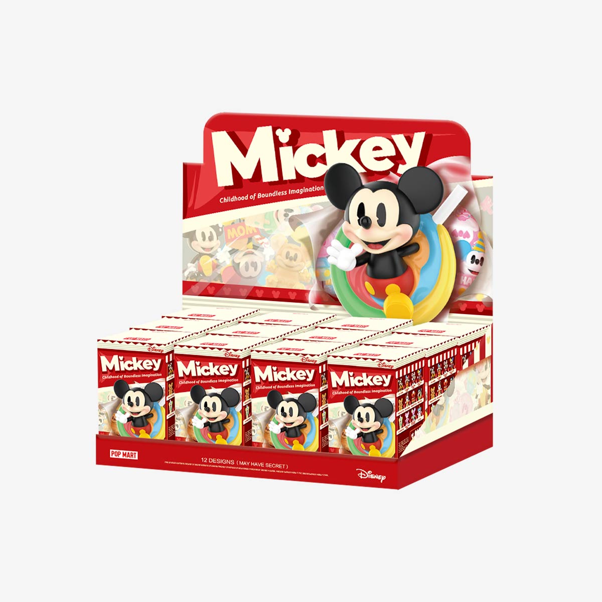  【NEW】POP MART Disney Mickey Childhood of Boundless Imagination Series Figures、mySite、greenlandpopulation