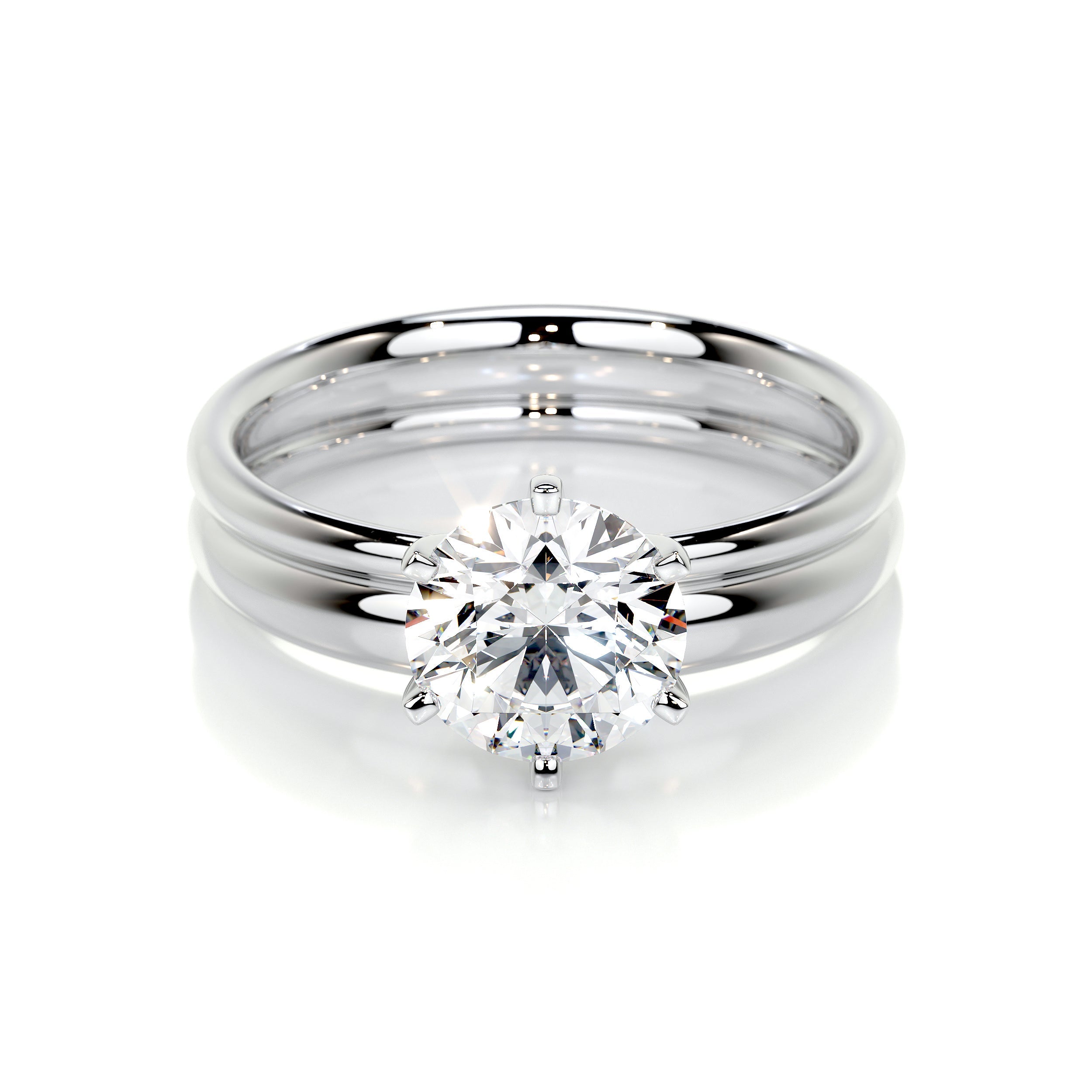 Samantha Lab Grown Diamond Bridal Set -18K White Gold、mySite、hinf8tx79