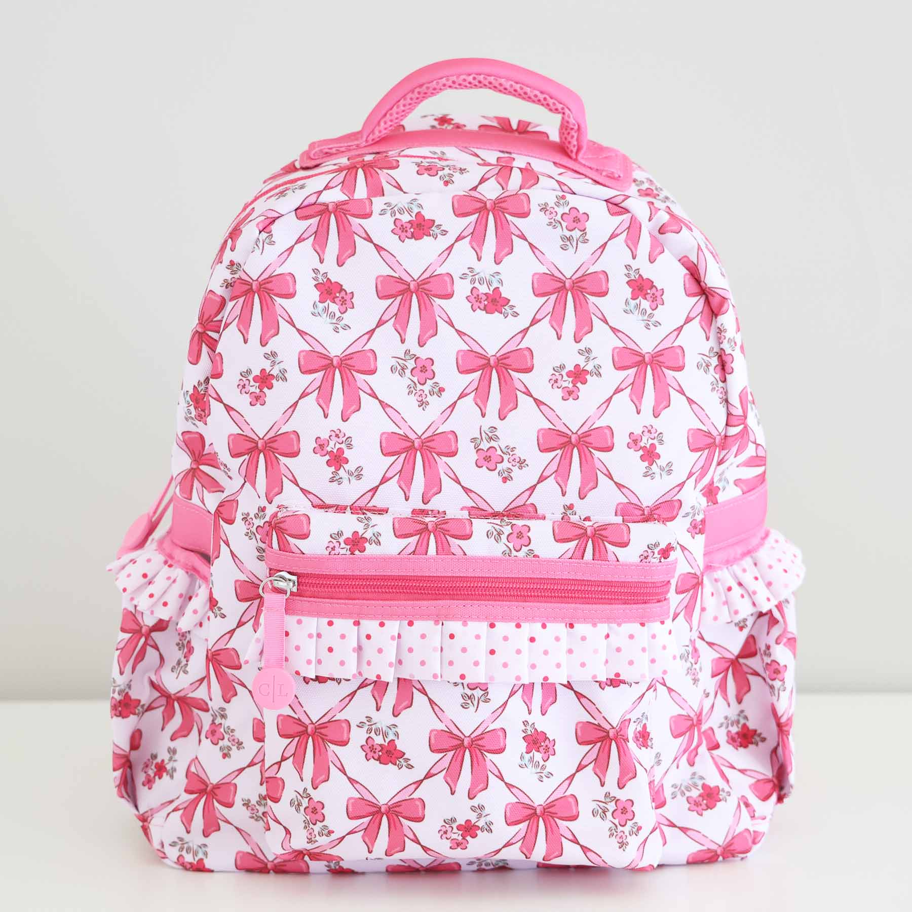  Kids Personalized Ruffle Backpack | Bow Besties、mySite、layawaytickets