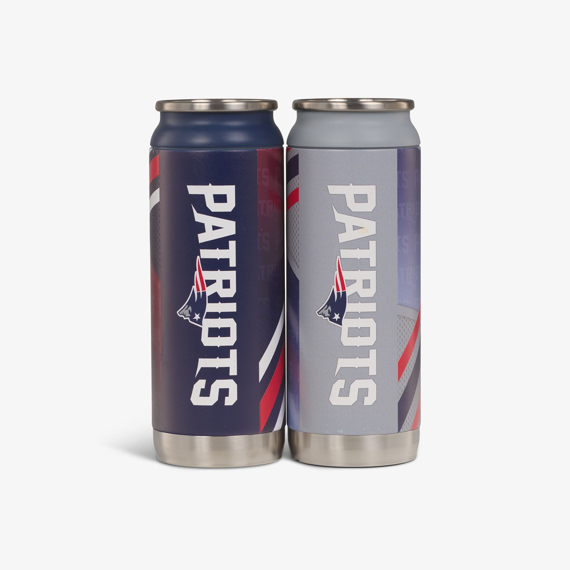 New England Patriots Home & Away 16 Oz Can 2-Pack、mySite、noshort