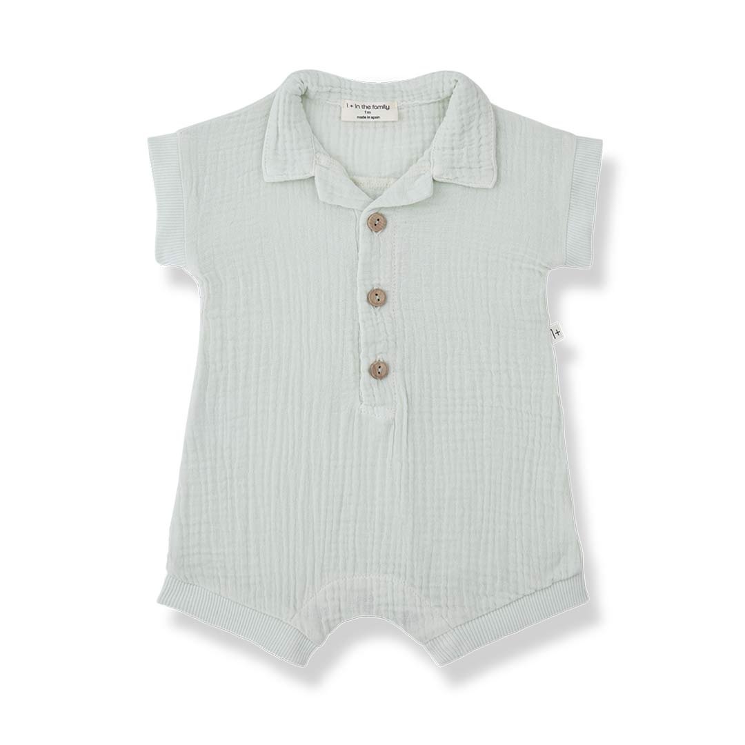  1+ in the family Vittorio Jumpsuit - Pale Aqua、mySite、merchandisen