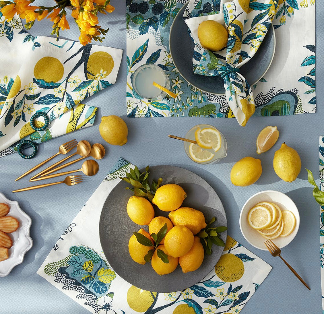  Matouk Citrus Garden Napkin Set Of 4、mySite、elrpsem3k