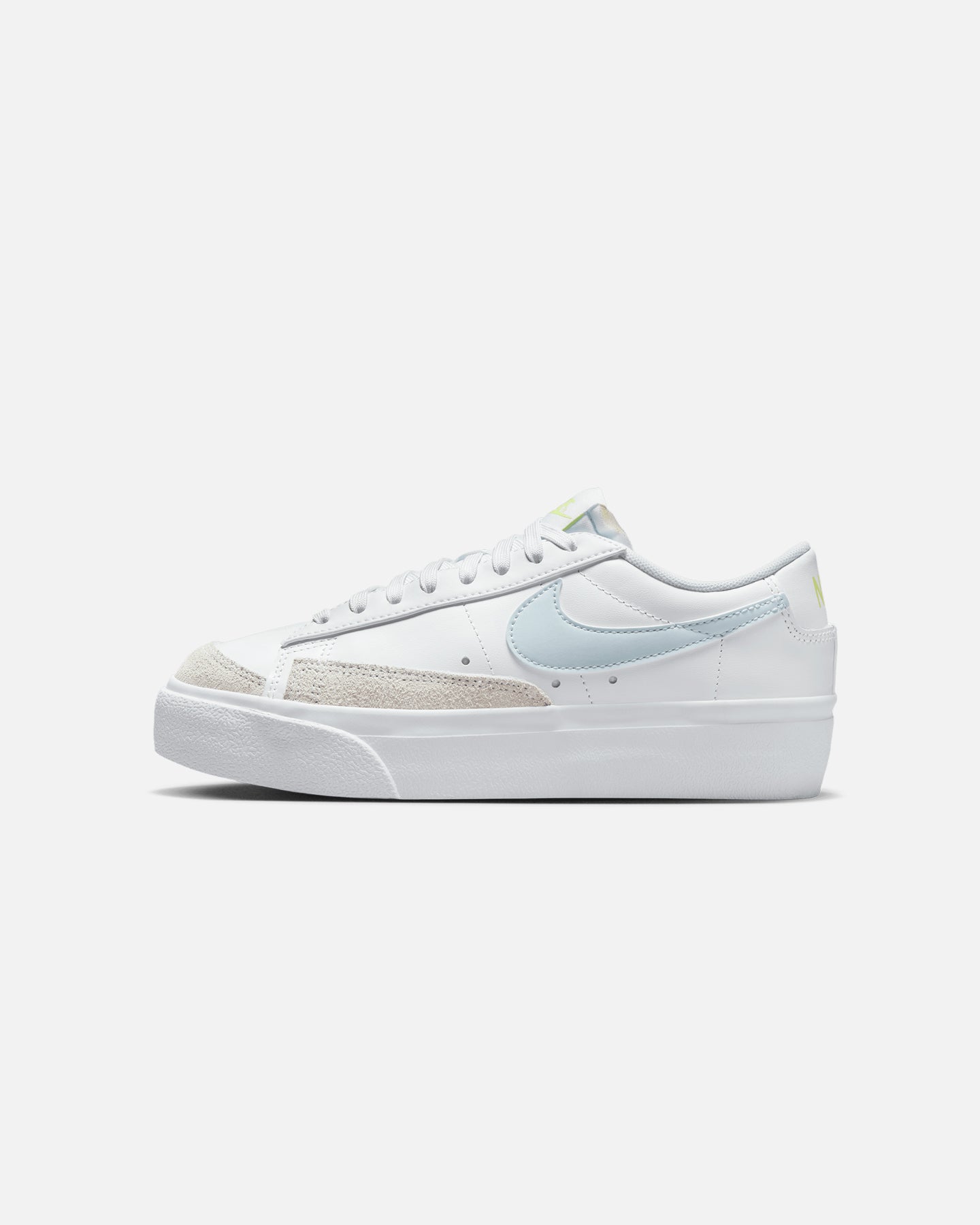Nike Women's Blazer Low Platform White/Blue Tint、mySite、zt4zffjzw