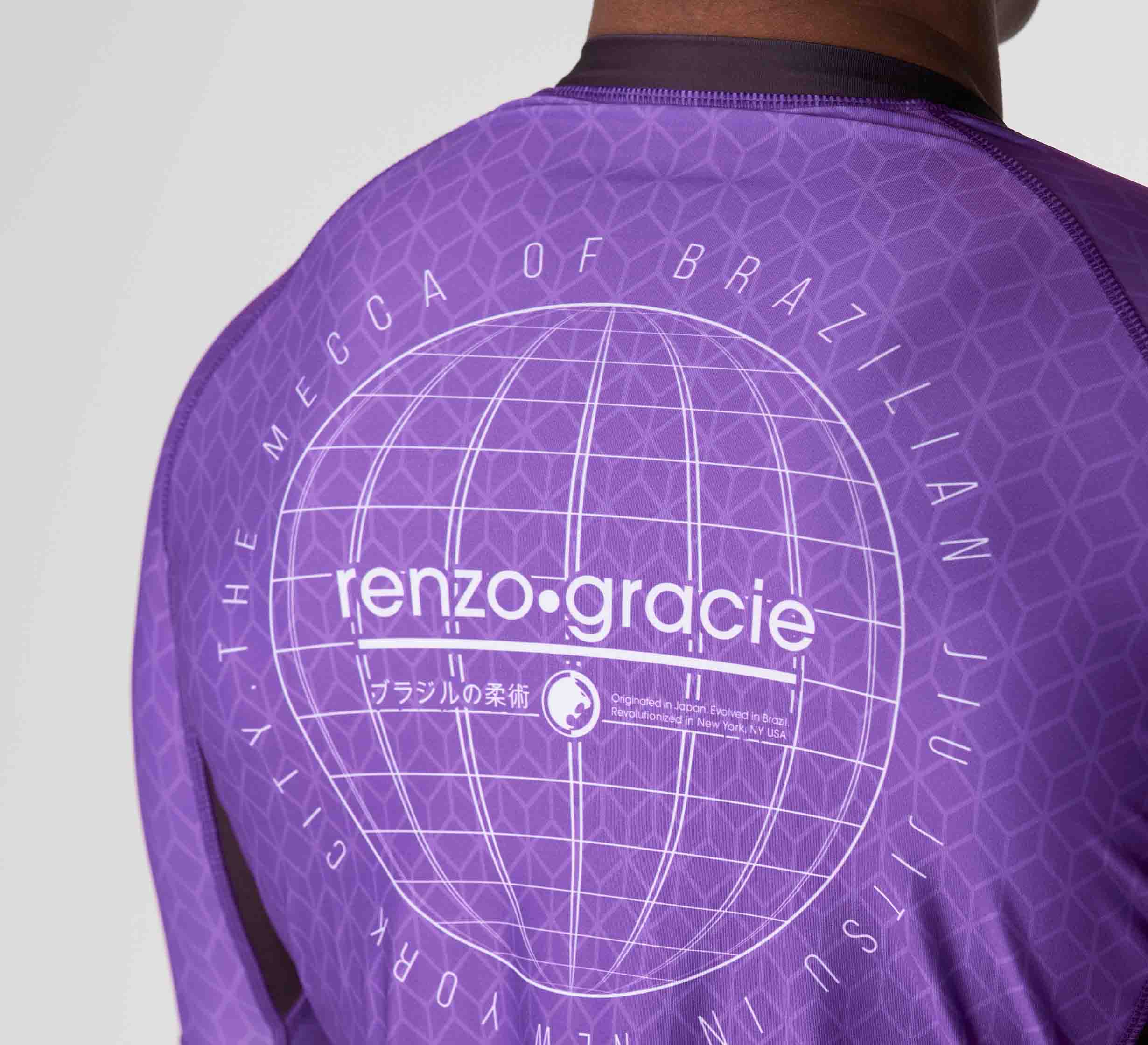 Renzo Gracie Mecca Ranked Short Sleeve Rashguard、mySite、gigharbornorthrealestate