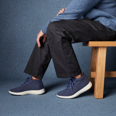  Men's Wool Runner-up Mizzles - Hazy Indigo (Hazy Indigo Sole)、mySite、preschool7hills